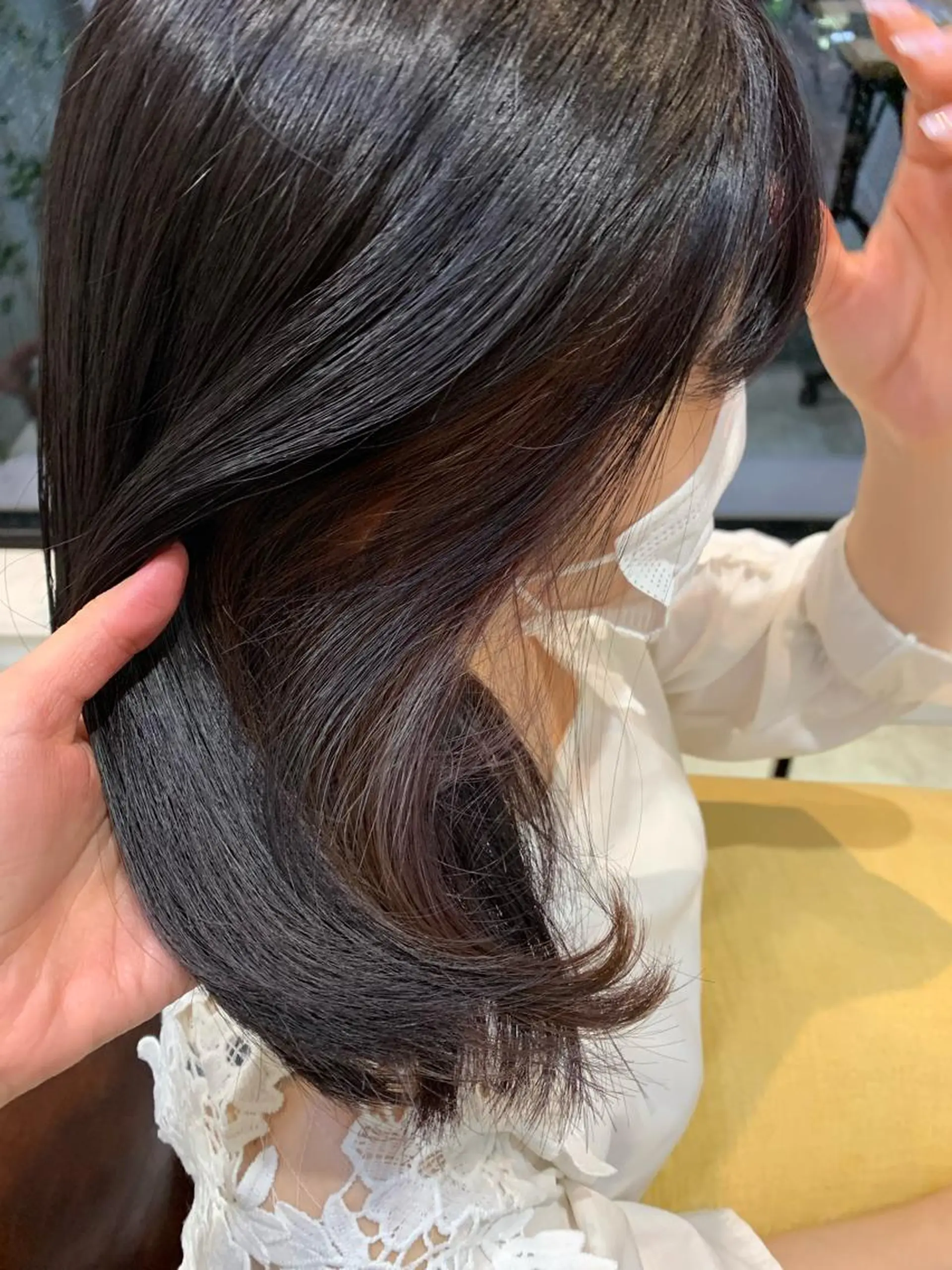 ミディアム Door代官山所属・詩織/パーマ /代官山のヘアスタイル