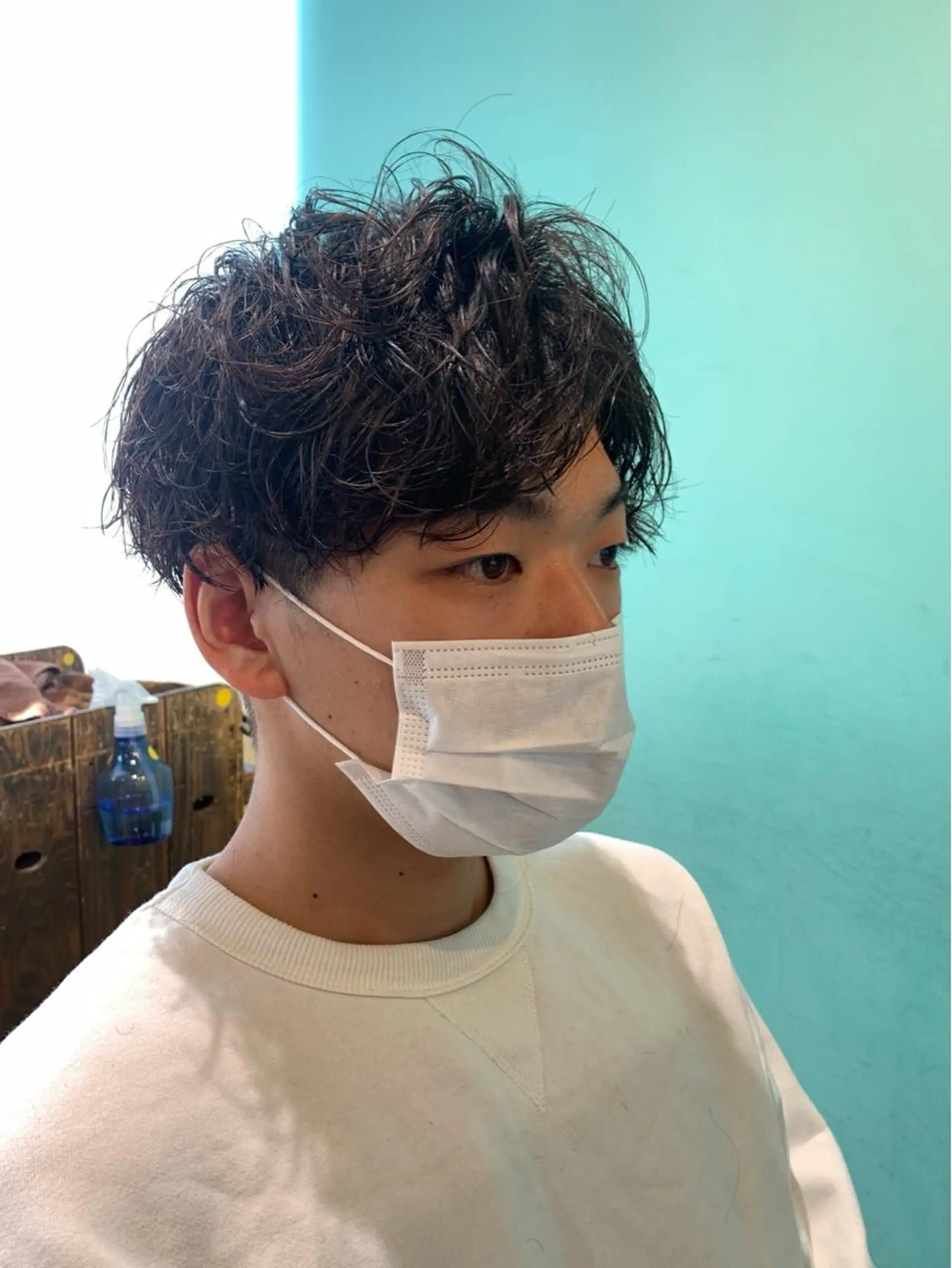 パーマ メンズ メンズパーマ メンズ縮毛矯正 /メンズパーマ美容師のヘアスタイル