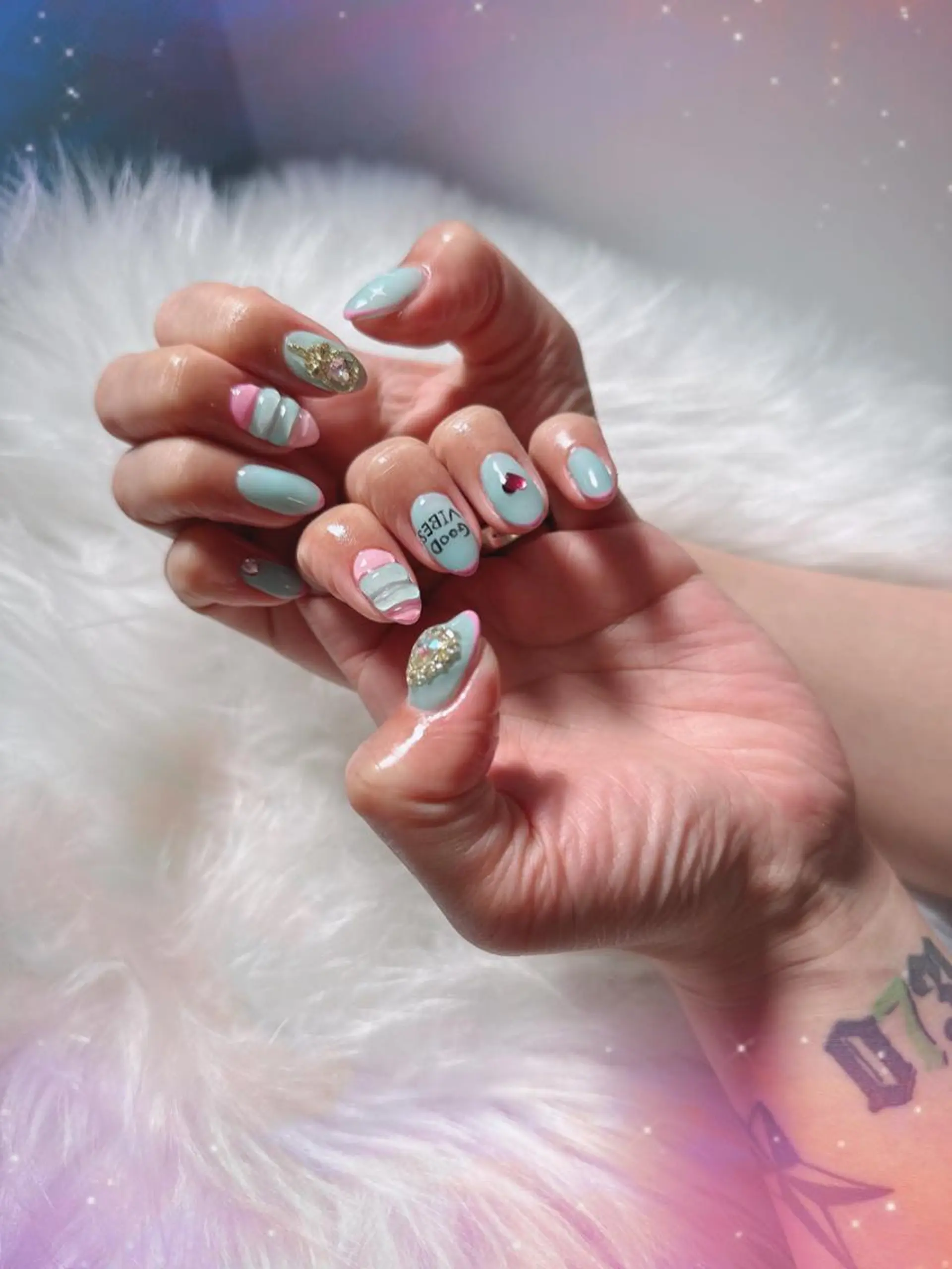 ショート ネイル ハンドネイル ハンドケア Non Nonのネイルデザイン