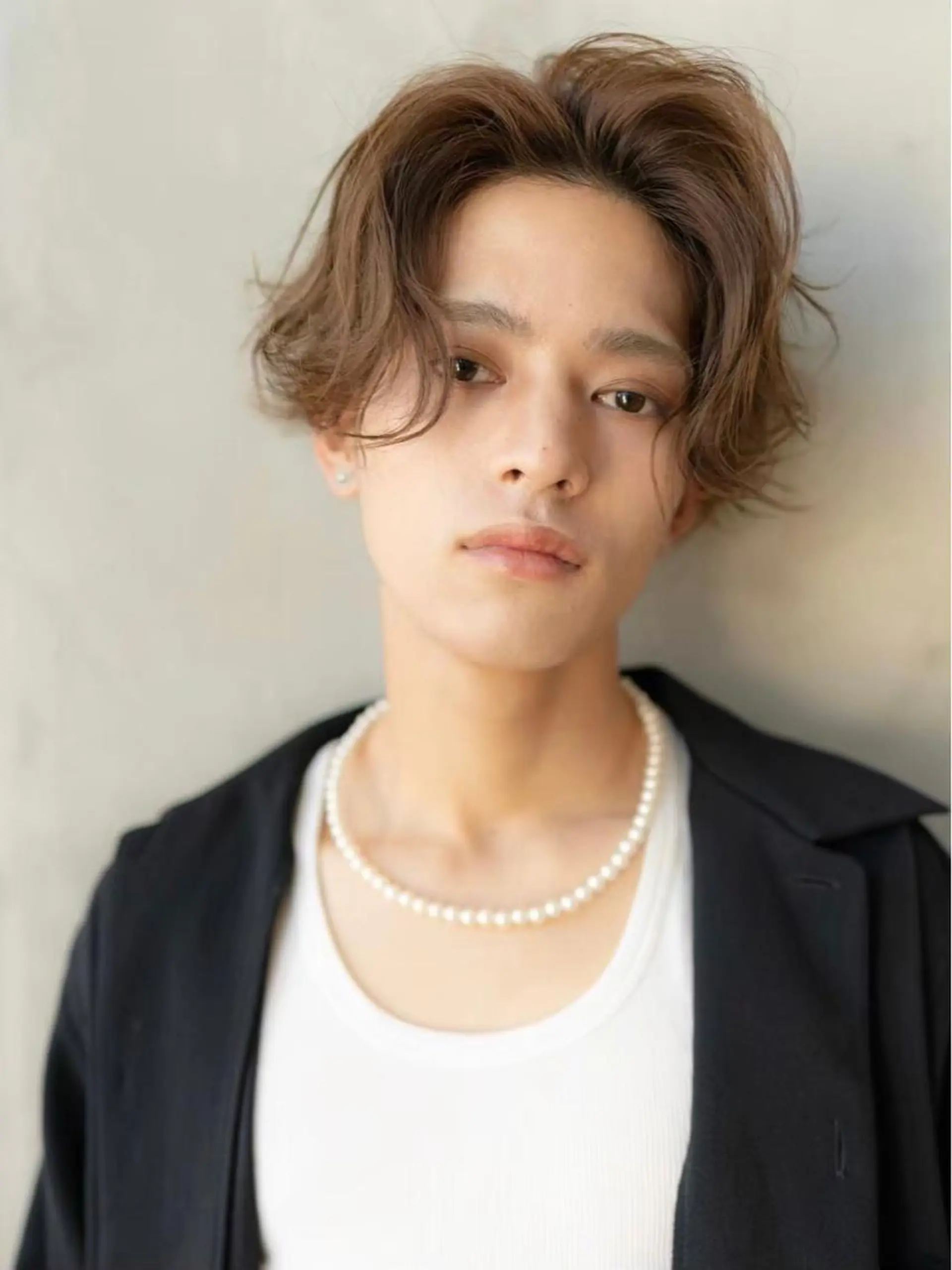 カラー パーマ メンズ SNSで大バズり‼️ 欧米風ヘア大ヒット中のヘアスタイル