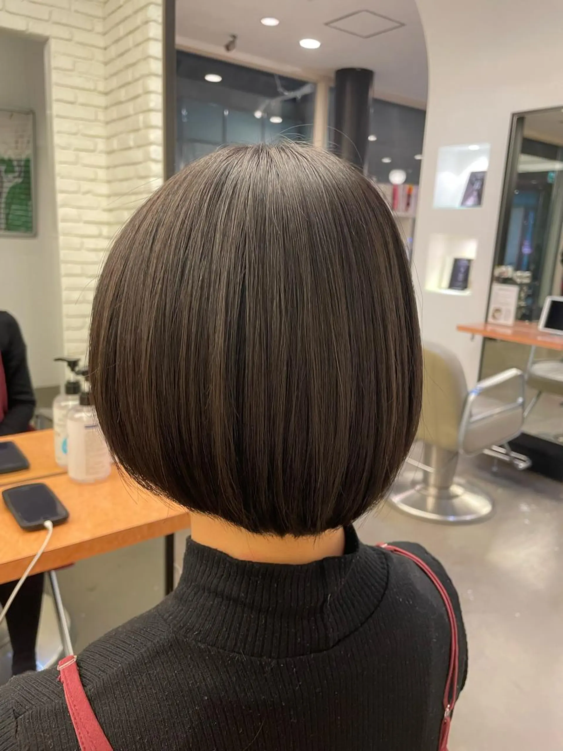 ショート ボブ 🍑まき/カット /髪質改善カラー🍑のヘアスタイル