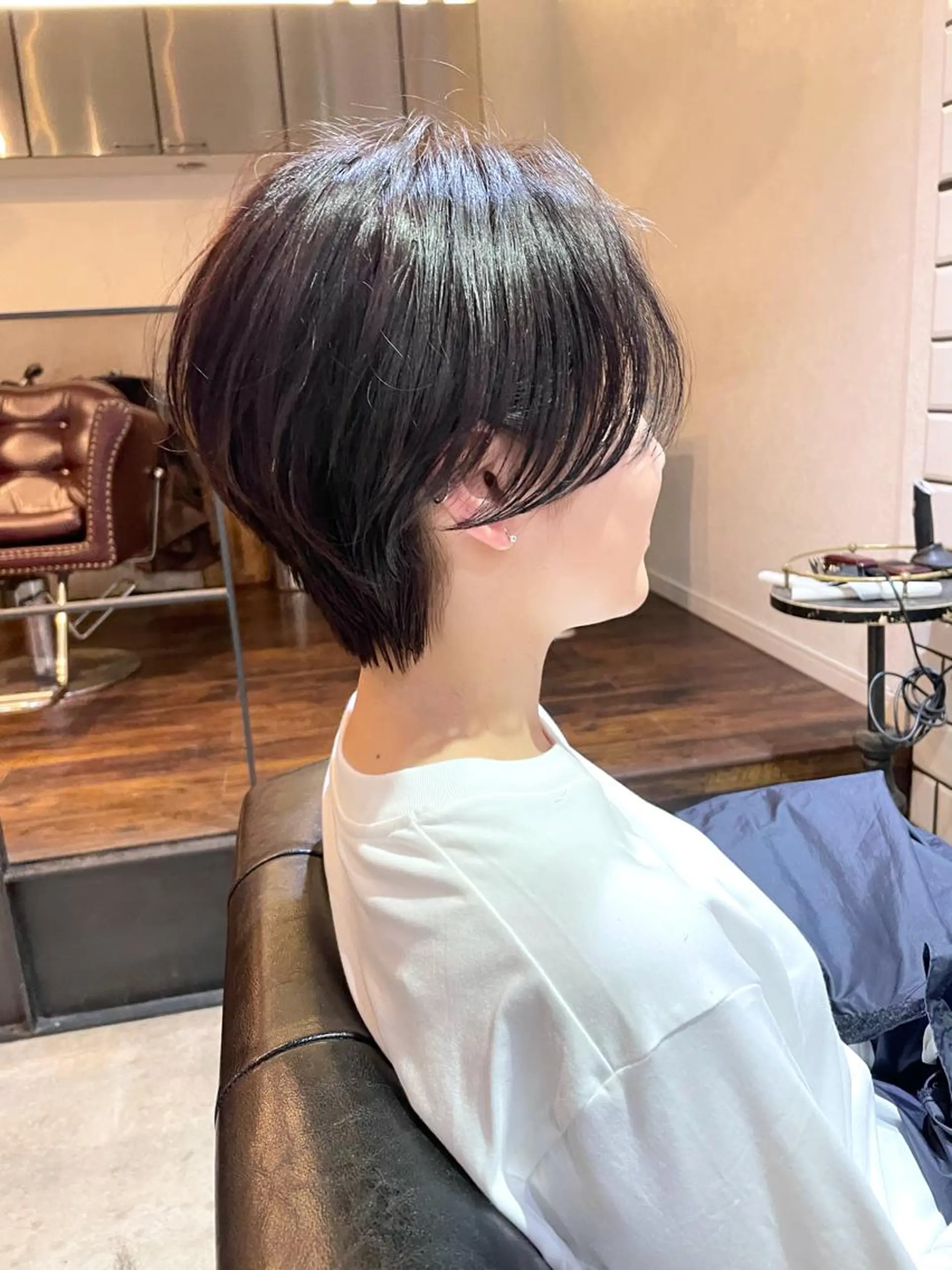 ショート カラー メンズヘア/レイヤー /ボブ山内春輝のヘアスタイル
