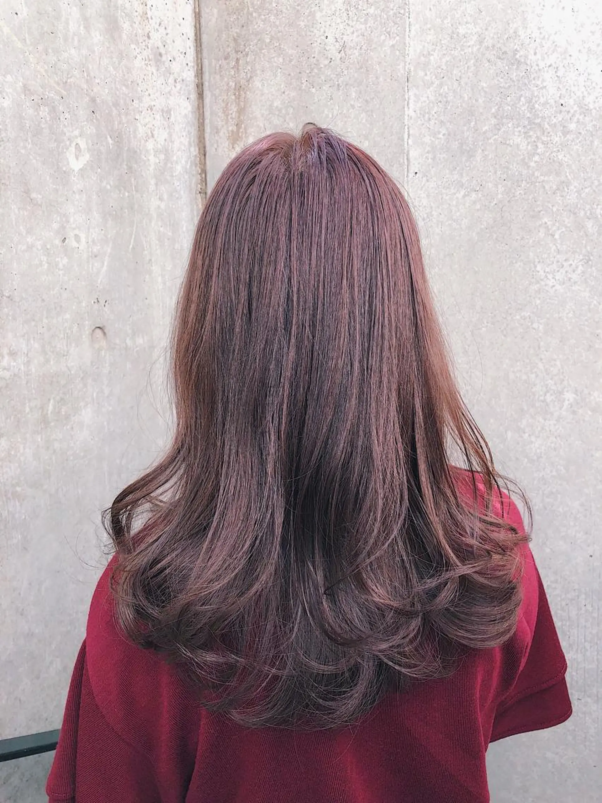 ロング カラー ヘアアレンジ アッシュ ブリーチ ブリーチなしカラー ピンクカラー ピンクアッシュ 遠藤悠大/メンズ縮毛 /メンズカットのヘアスタイル