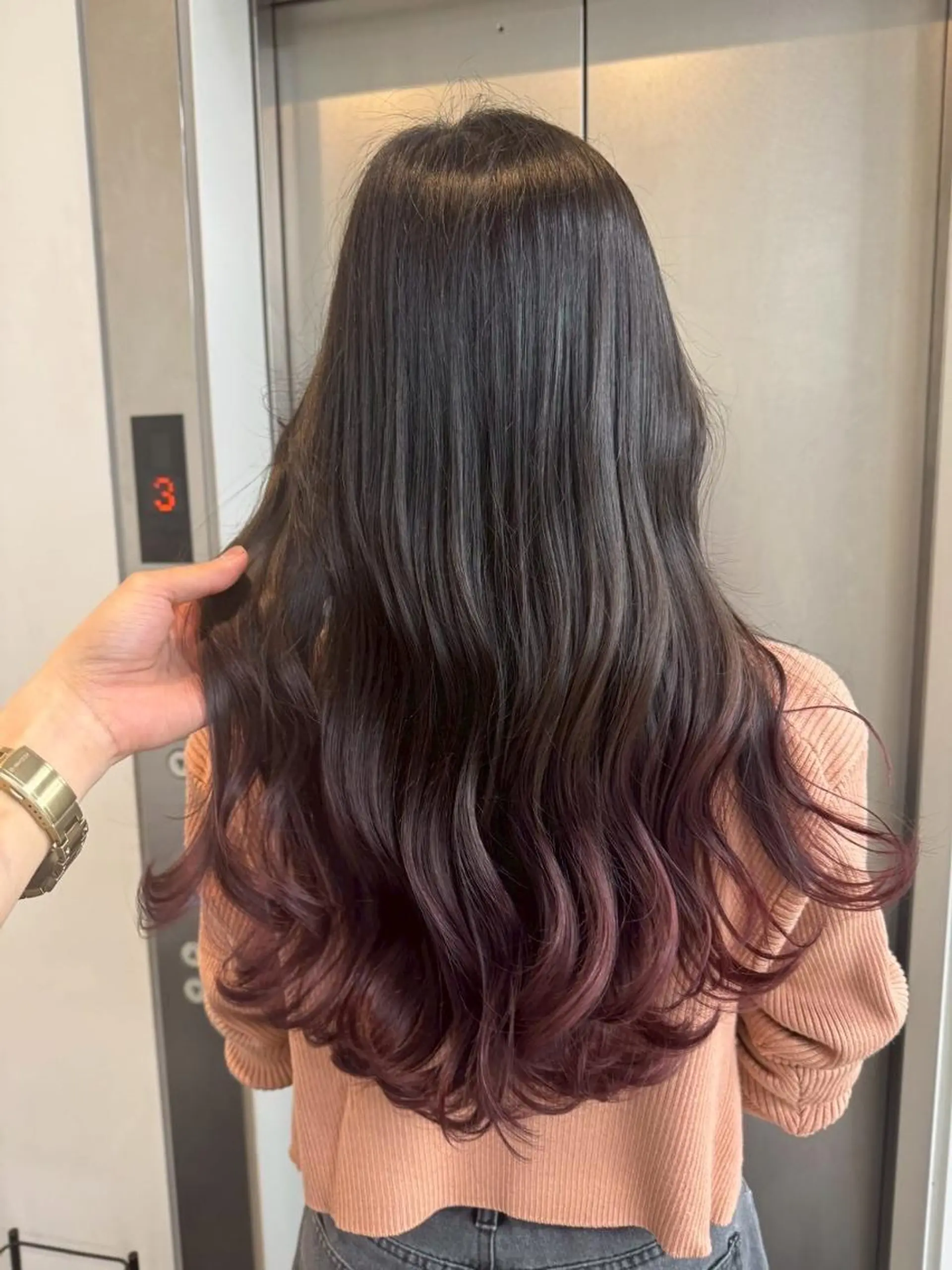 ロング カラー アディクシーカラー アッシュ ブルーカラー ダークアッシュ グレージュ 【公式】amble luxe池袋東口💛のヘアスタイル