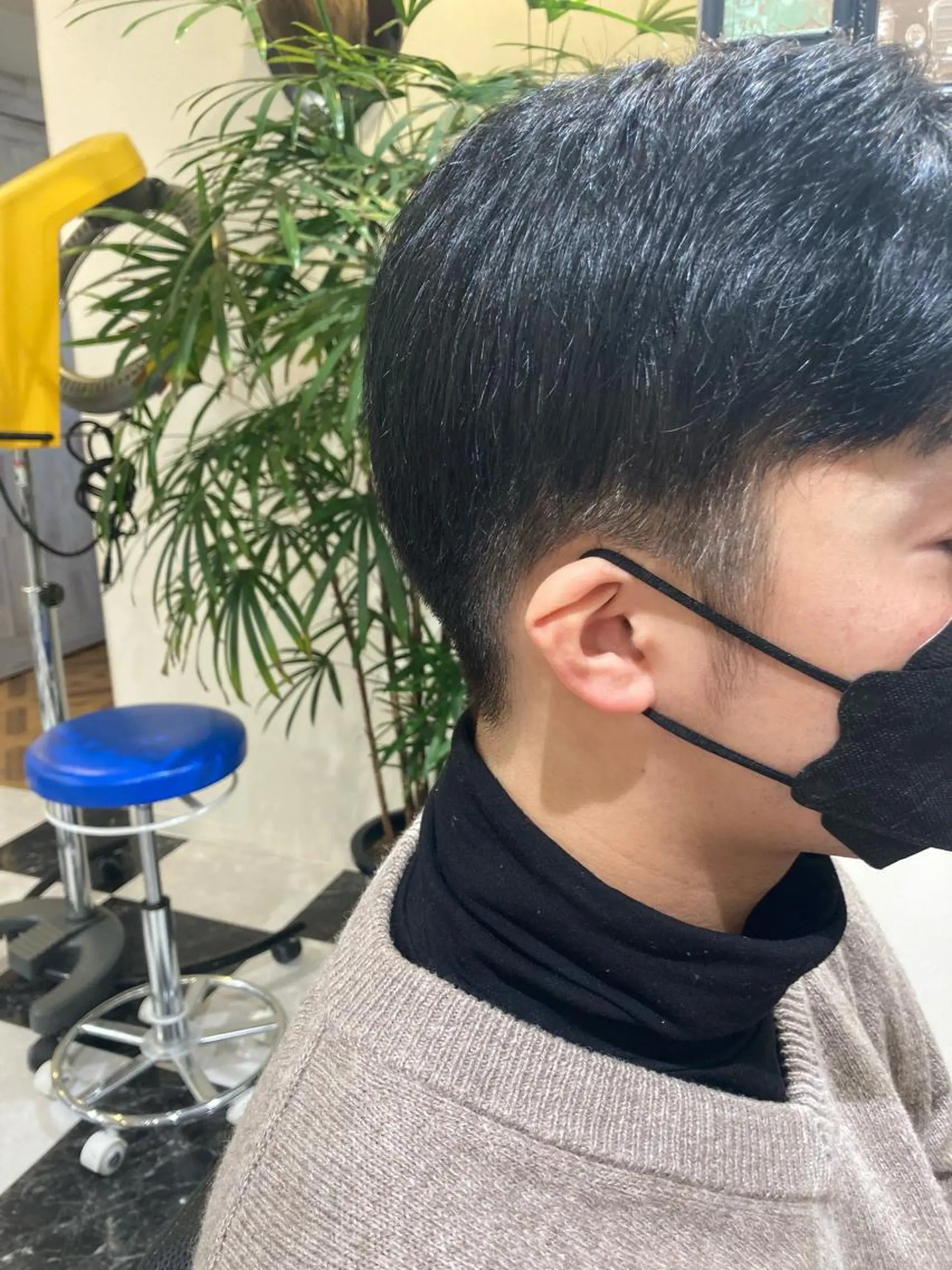 ショート メンズ マッシュ 佐藤 睦月のヘアスタイル