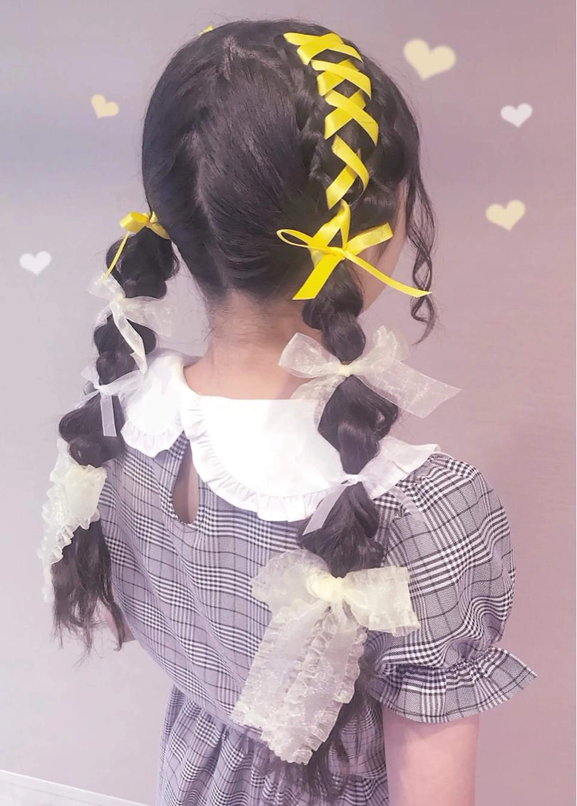 ロング ヘアセット Aries🫧 missa𓂃🤍のヘアスタイル