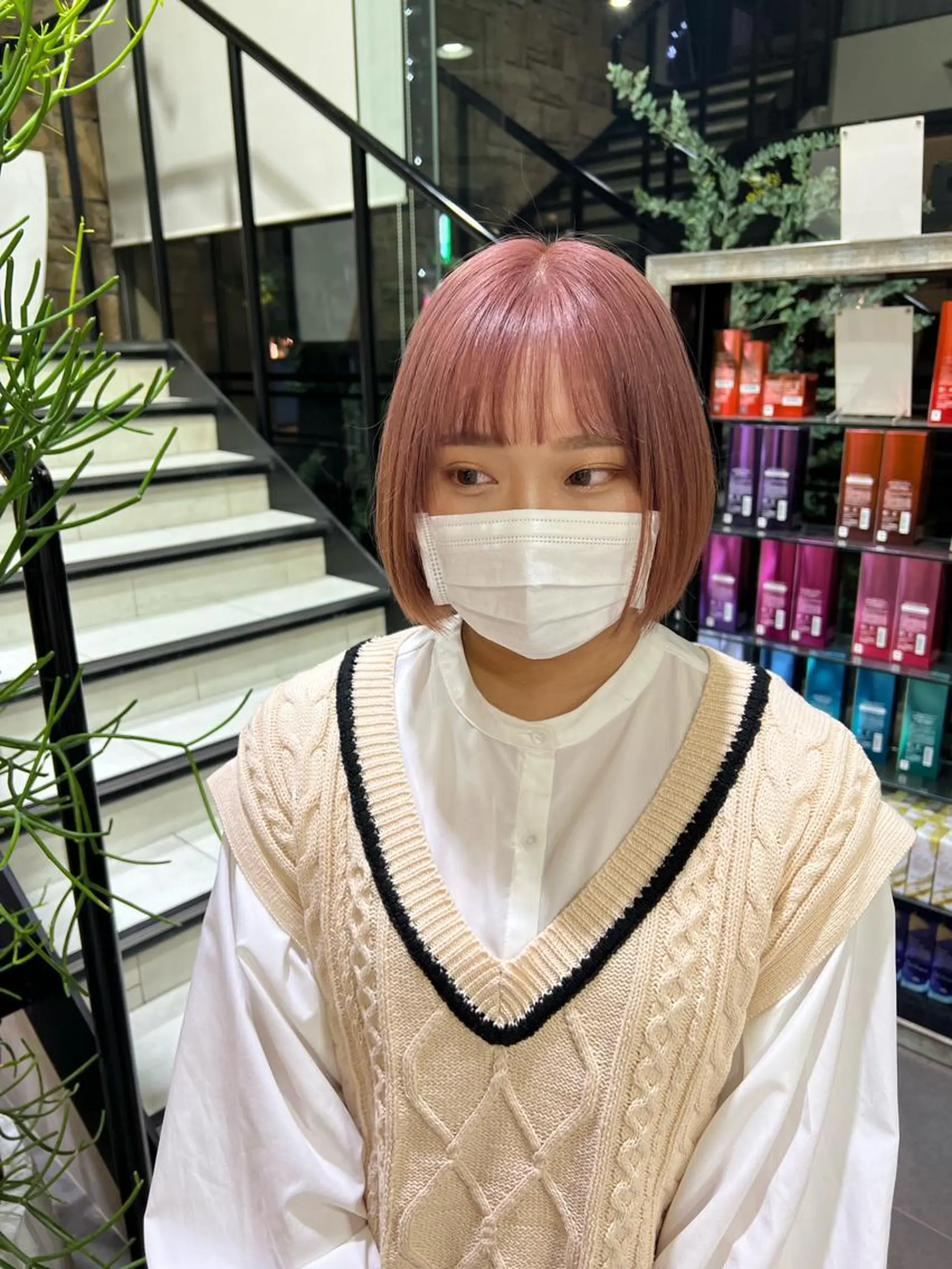 カラー 韓国ネイル🤎 ワンホン🩷くれはのネイルデザイン