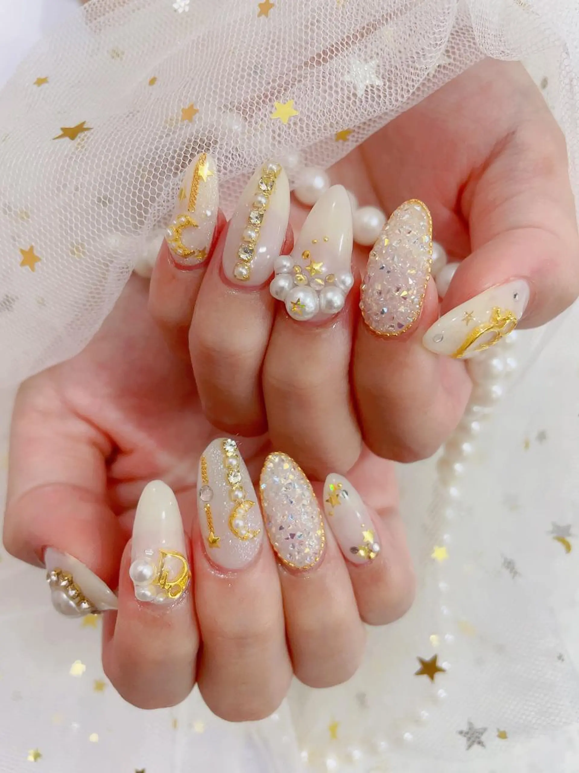 セミロング ネイル cho nailのネイルデザイン