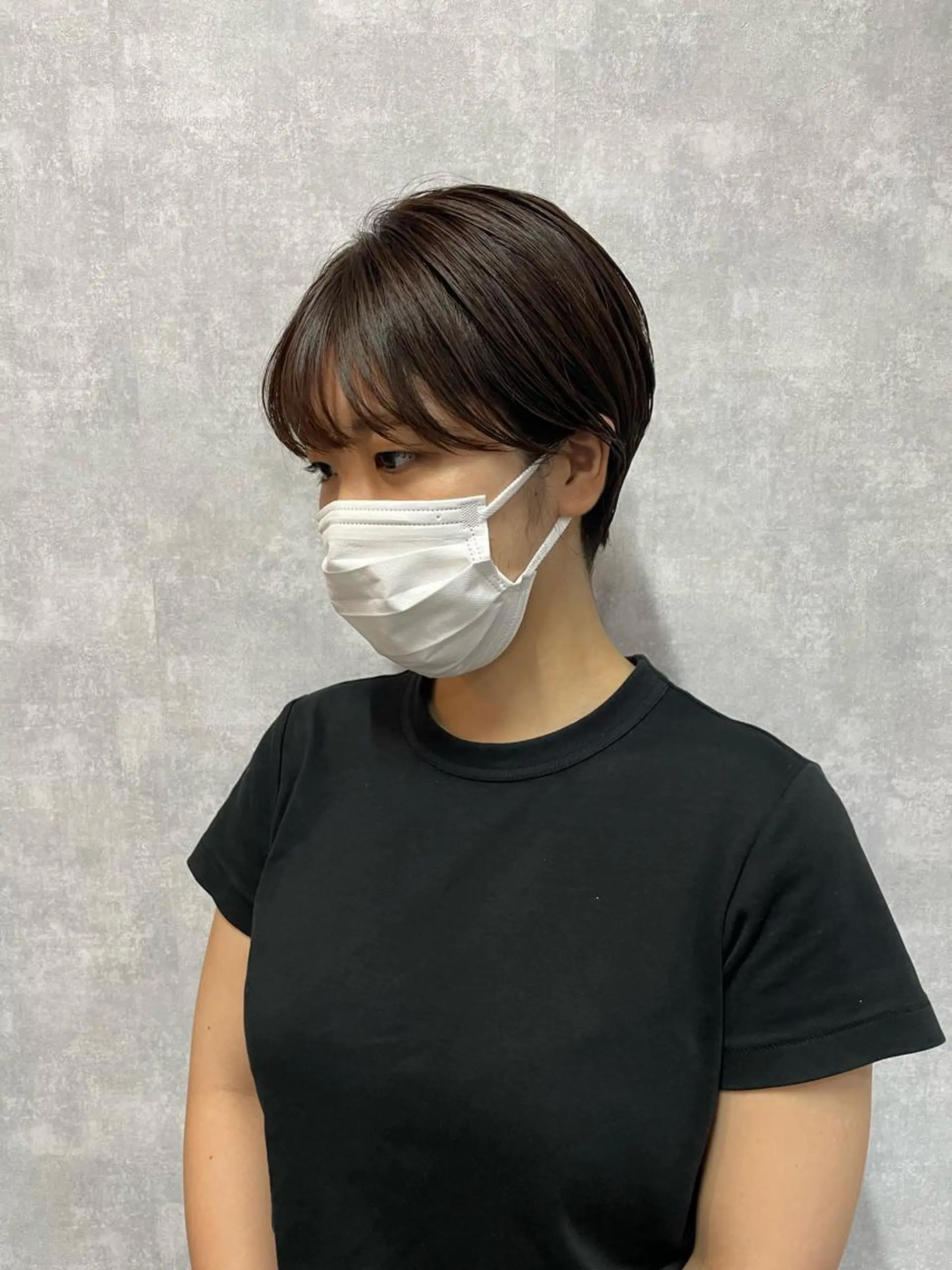 ショート 切りっぱなしボブ ショートボブ ハンサムショート 丸みショート アッシュ カット トリートメント C’LD hair produce /シールドヘア所属・モテ髪/ボブ/ショー ト/アダチフウトのヘアスタイル