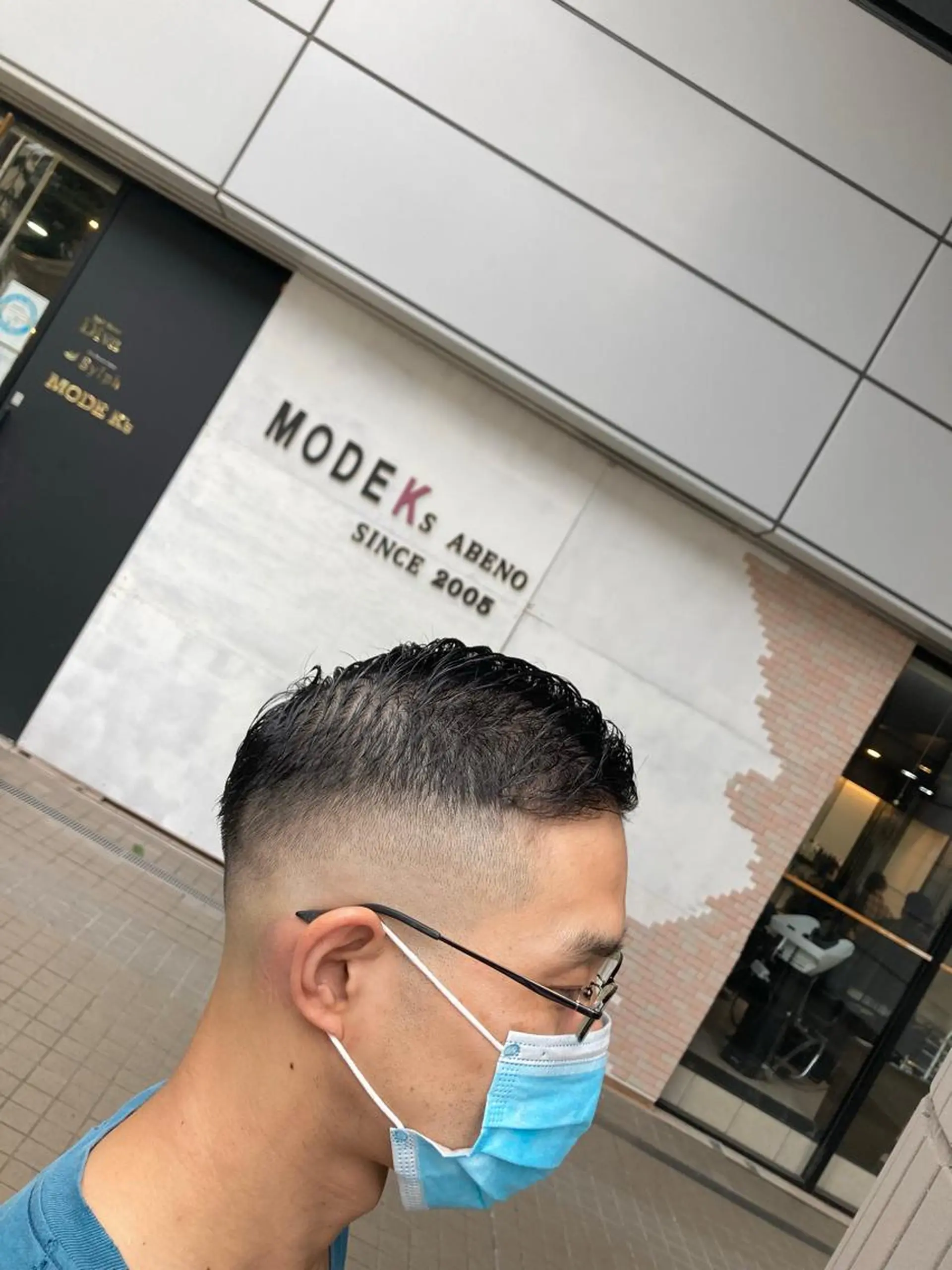 ショート メンズ フェードカット スキンフェード カット SHAFT Ieiriのヘアスタイル