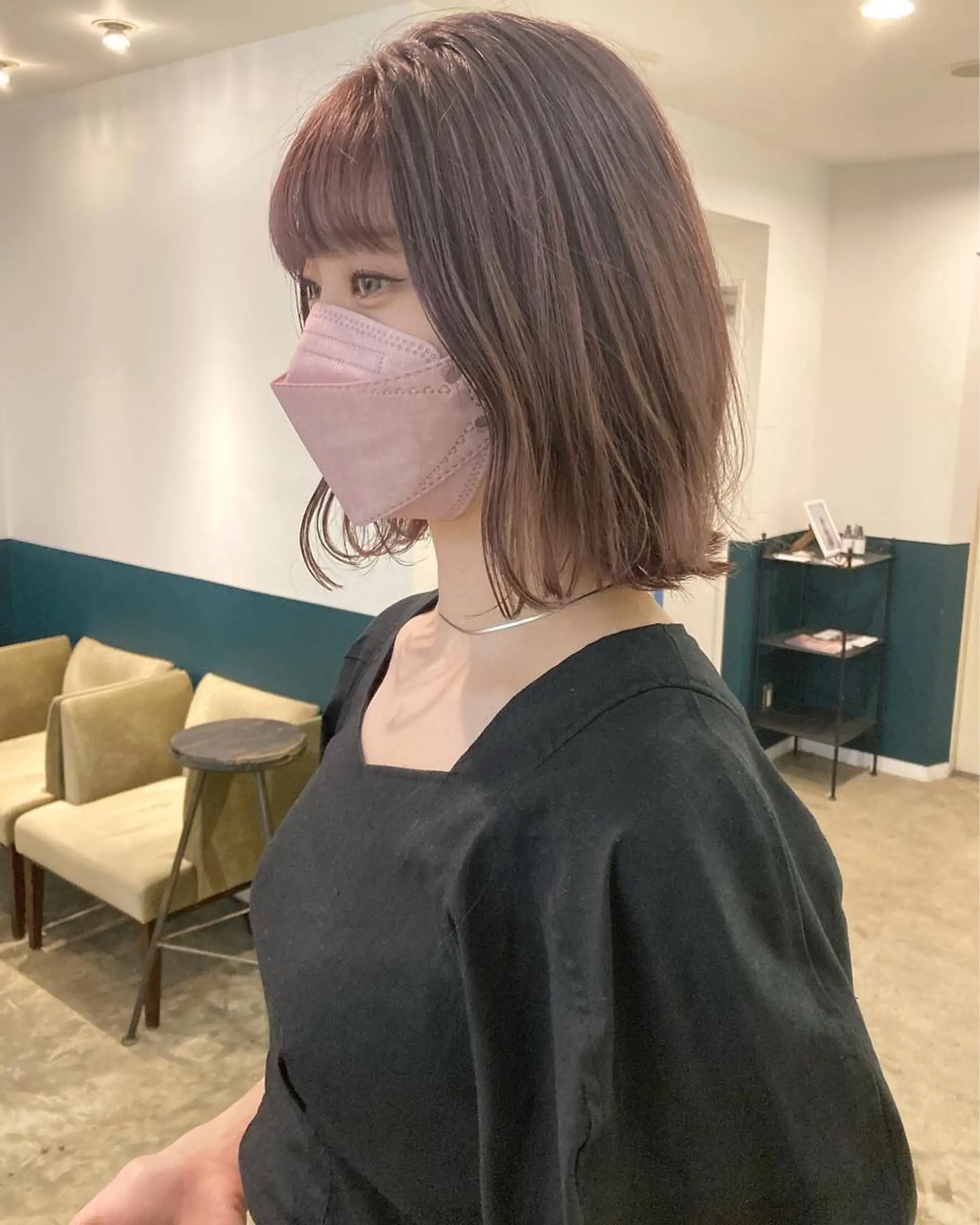 ミディアム ヘアカラー カラーリスト菅野 竜矢🌈のヘアスタイル