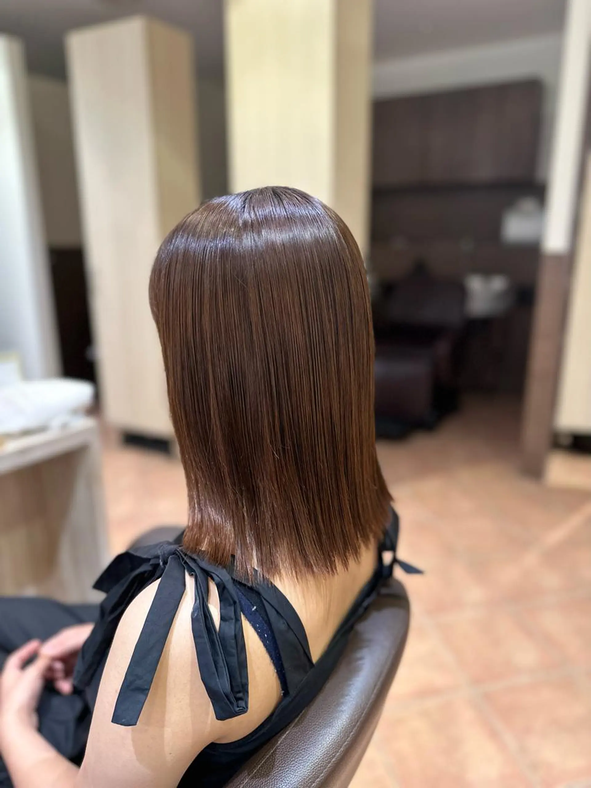 セミロング トリートメント 🍀艶髪.美髪🍀 岡部恒輝のヘアスタイル