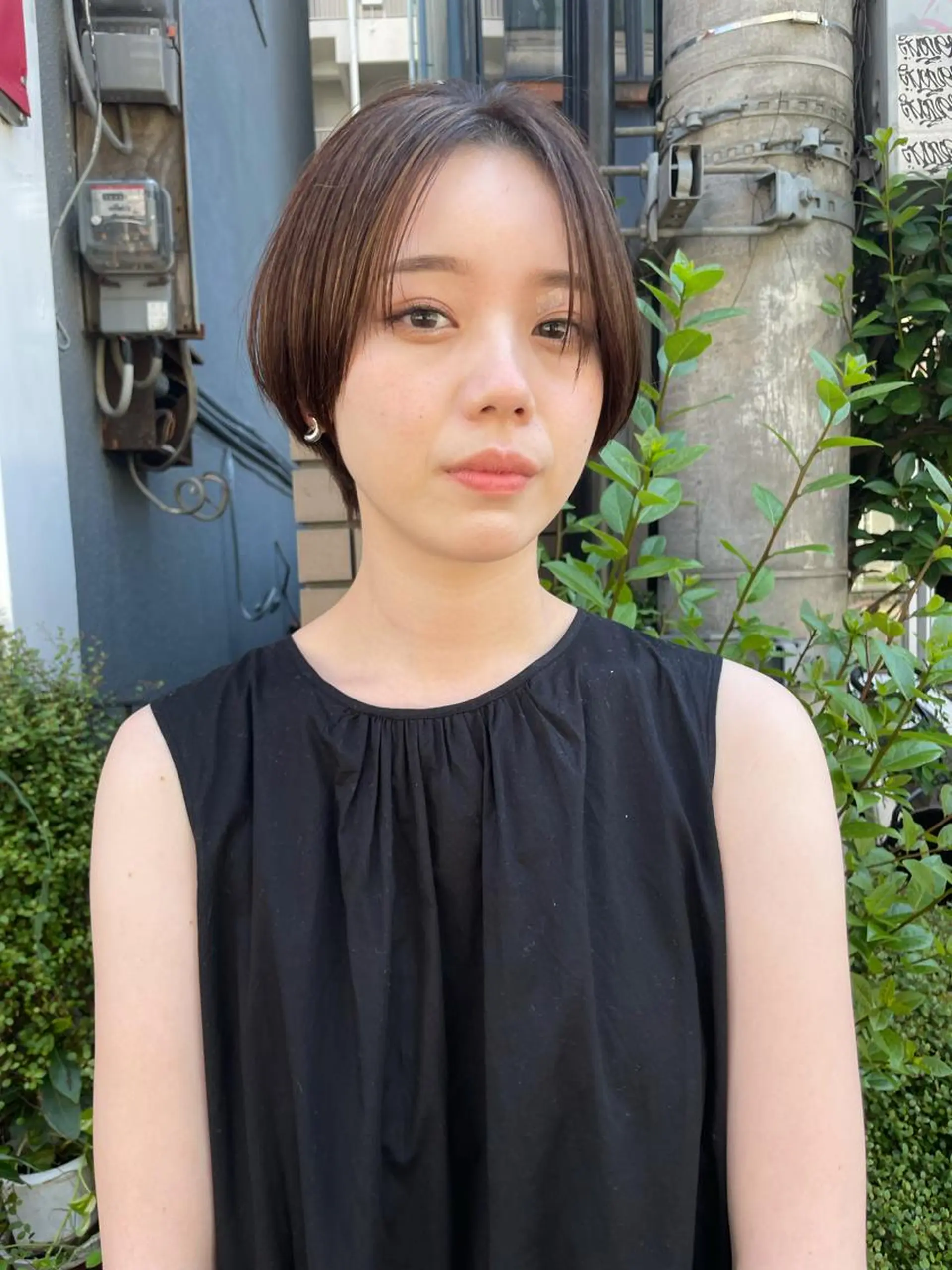 ショート カラー カット ヘアカラー suvvy hairsalonのヘアスタイル