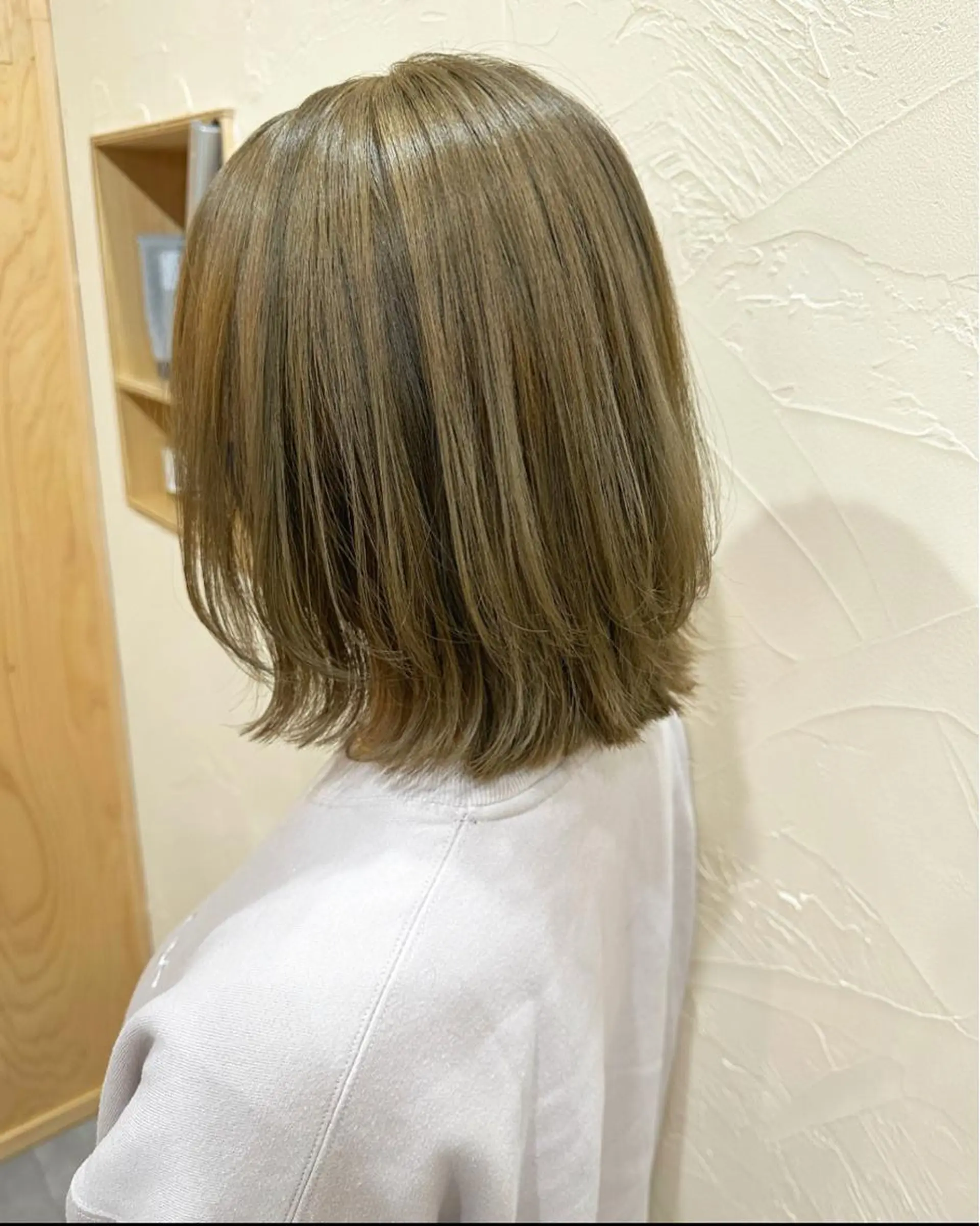 ミディアム カラー anno hair salon所属・艶カラー/ Nanamiのヘアスタイル