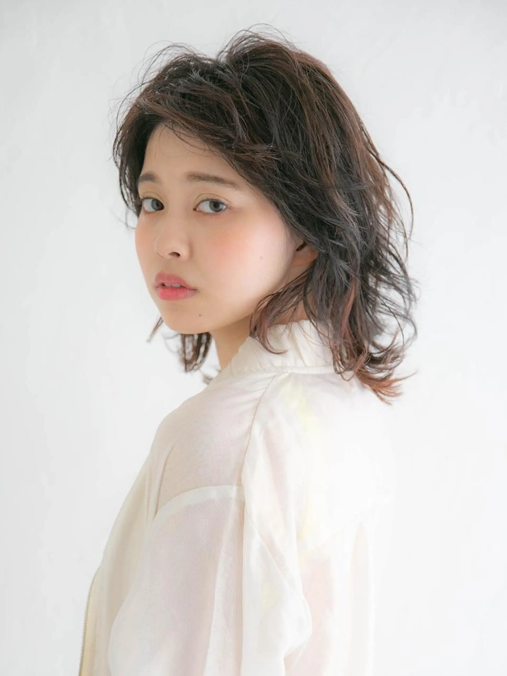 ミディアム designer ITOのヘアスタイル