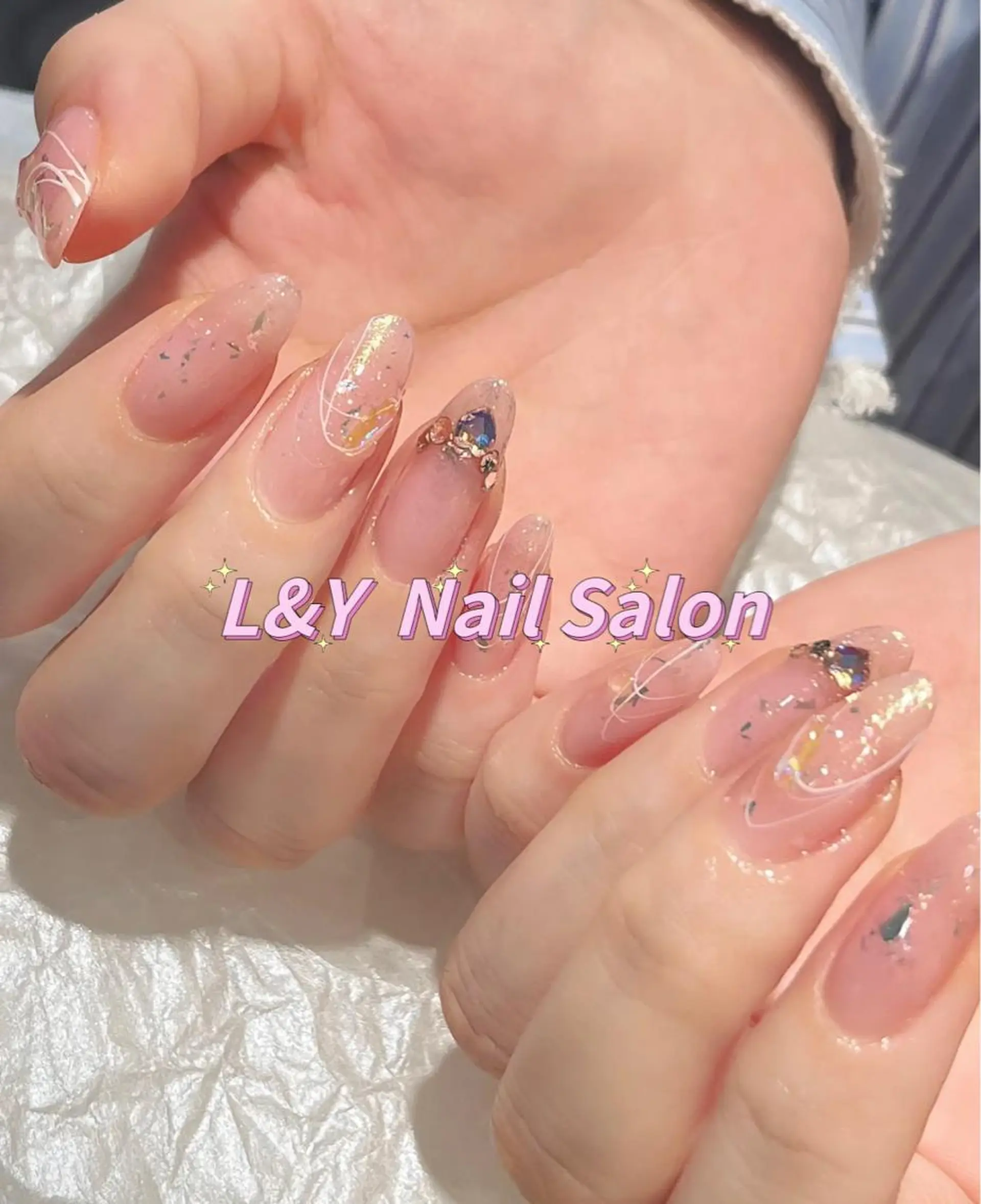 ネイル ハンドネイル ハンドケア L&Y Nail🎀 思雪のネイルデザイン
