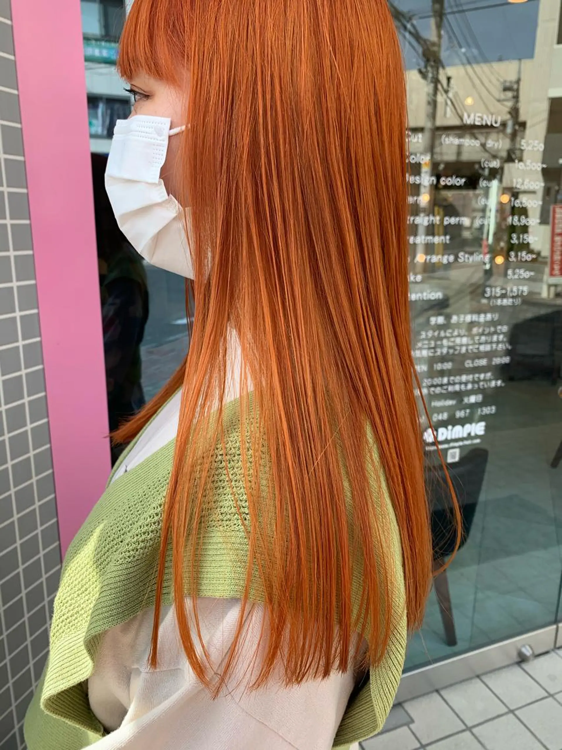 ロング カラー ヘアカラー トリートメント ヘアセット DiMPlE  ディンプル所属・🌸スタイリスト 山浦美恵のヘアスタイル