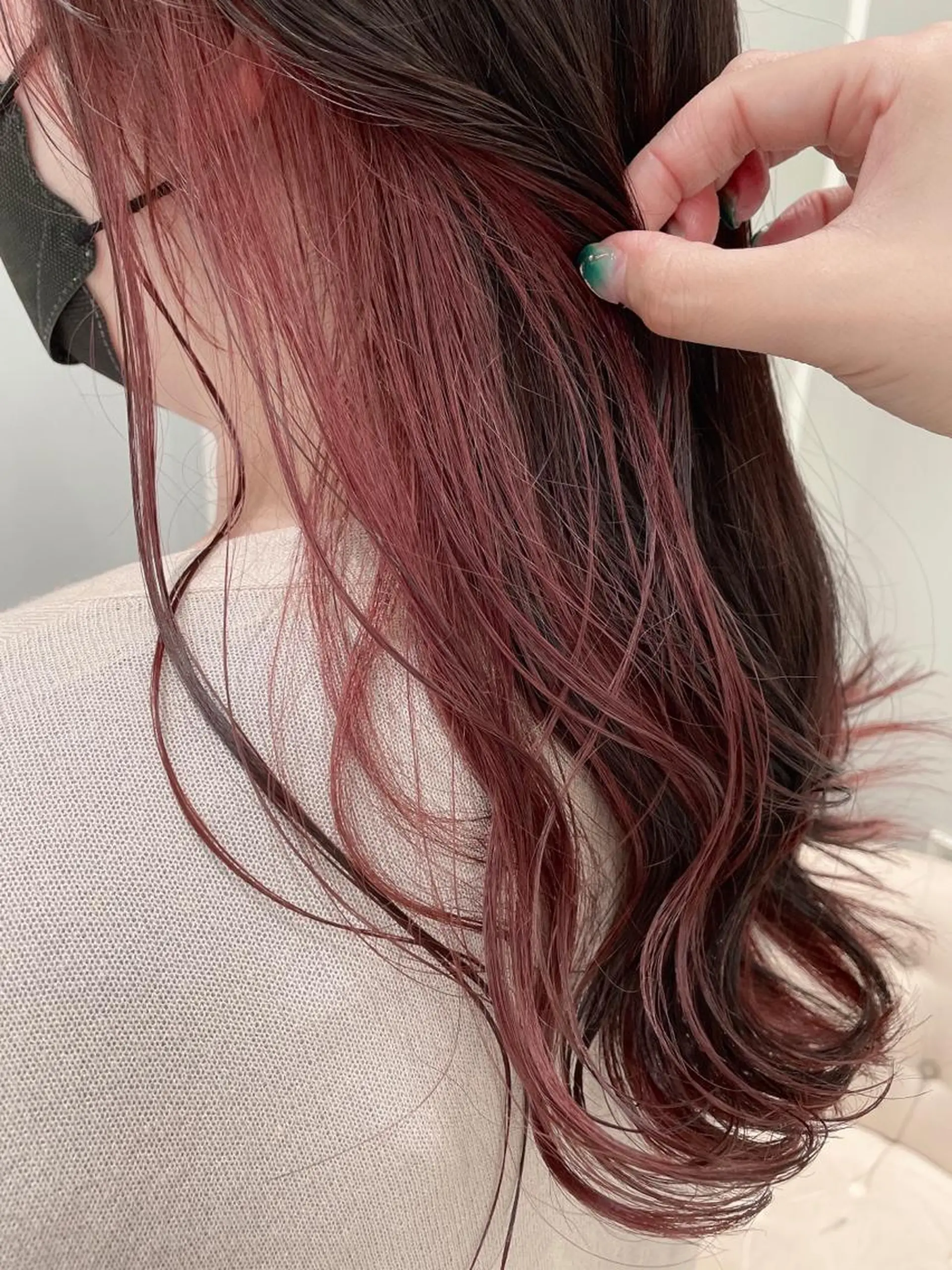 セミロング カラー カット ヘアカラー トリートメント 🦖鶴岡香純🦖 産休中のヘアスタイル