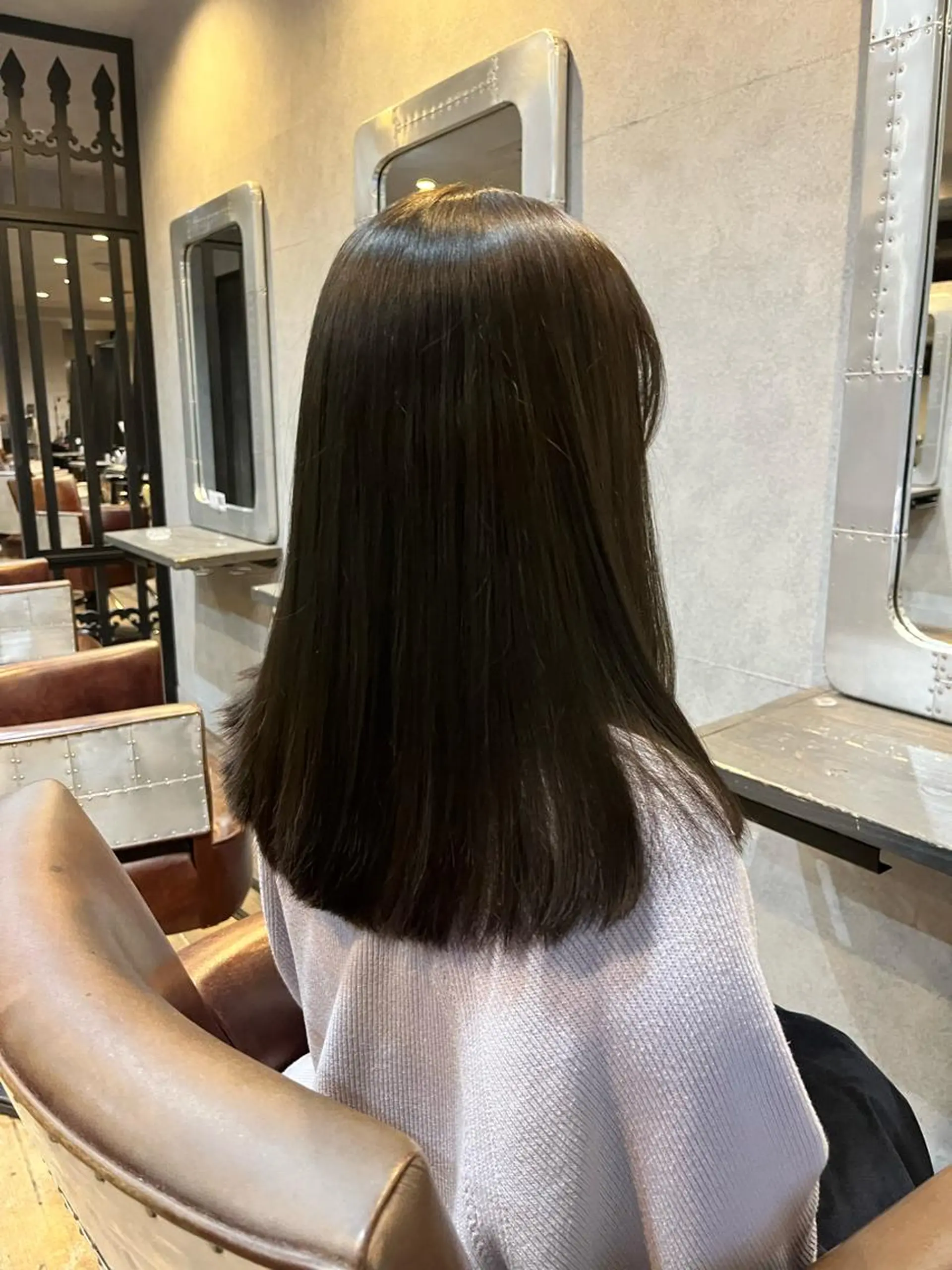 セミロング カラー レディースカット/ シュドウヒナタ🐰のヘアスタイル