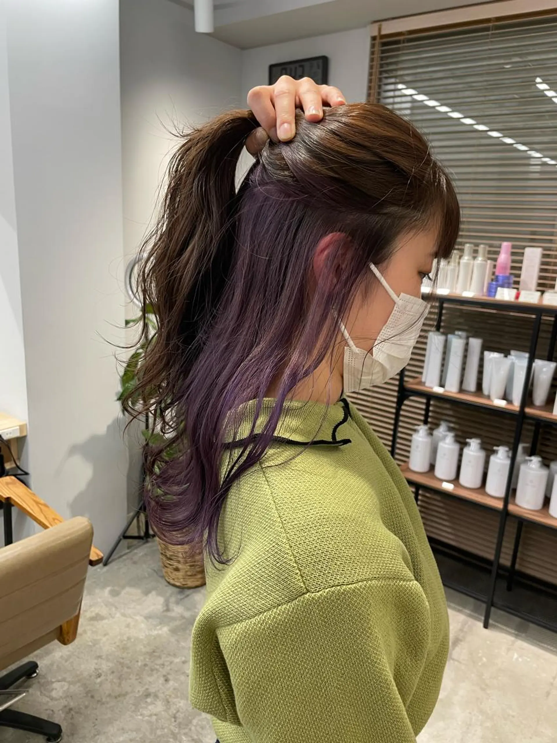 ロング ior北千住【イオール】所属・YU(ハイトーン/ ブリーチカラー)のヘアスタイル