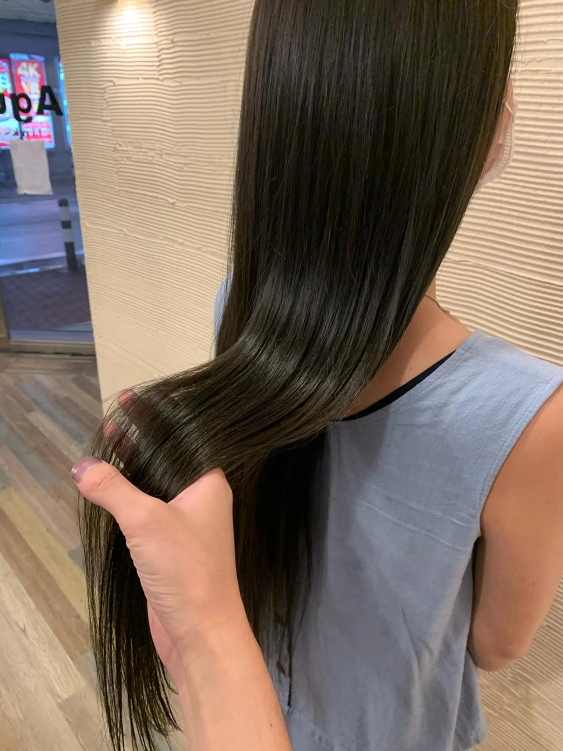 カラー アッシュ TELAHAIR 副代表　三上真弥のヘアスタイル