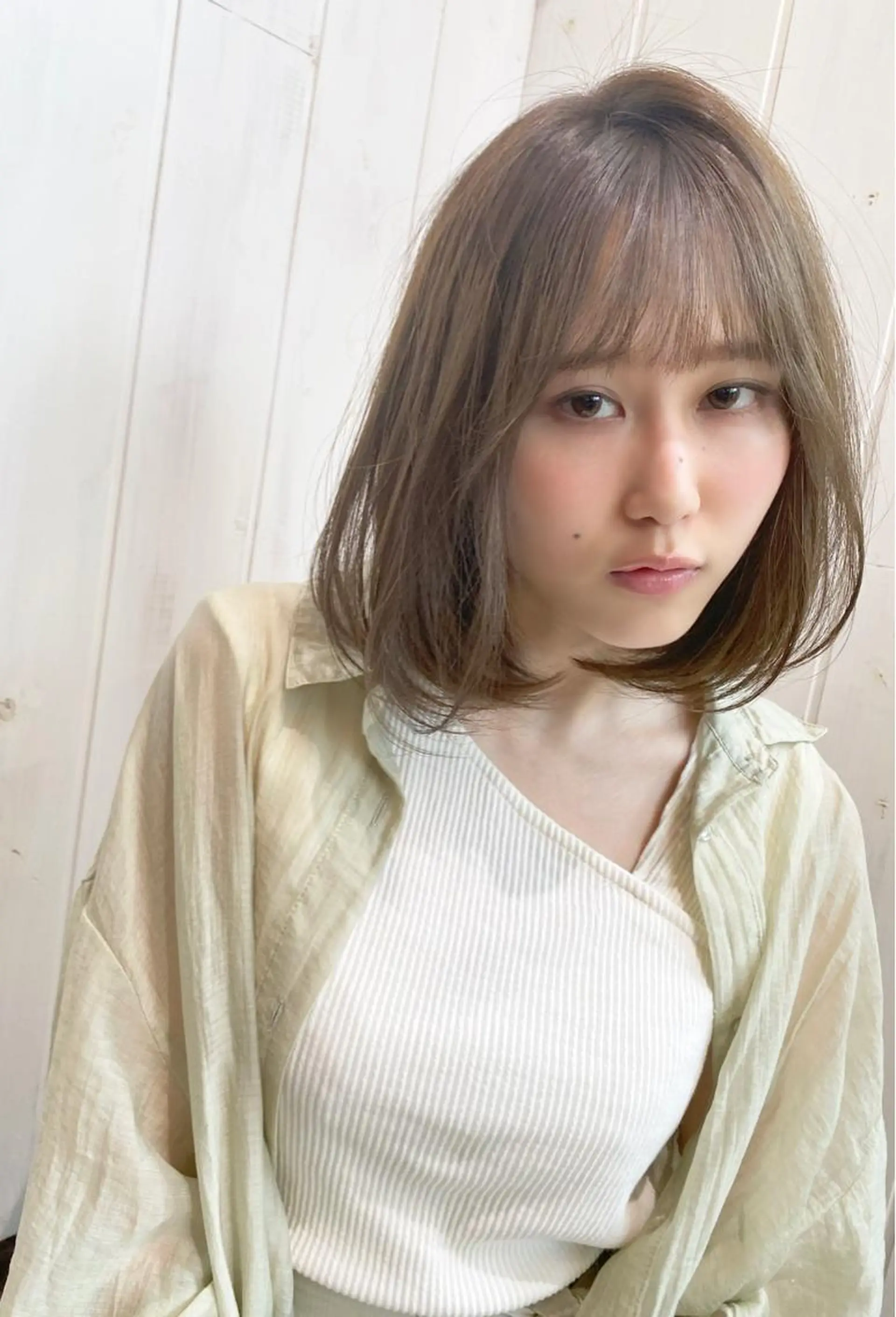 ミディアム 縮毛矯正⭐️ TAKAHIROのヘアスタイル