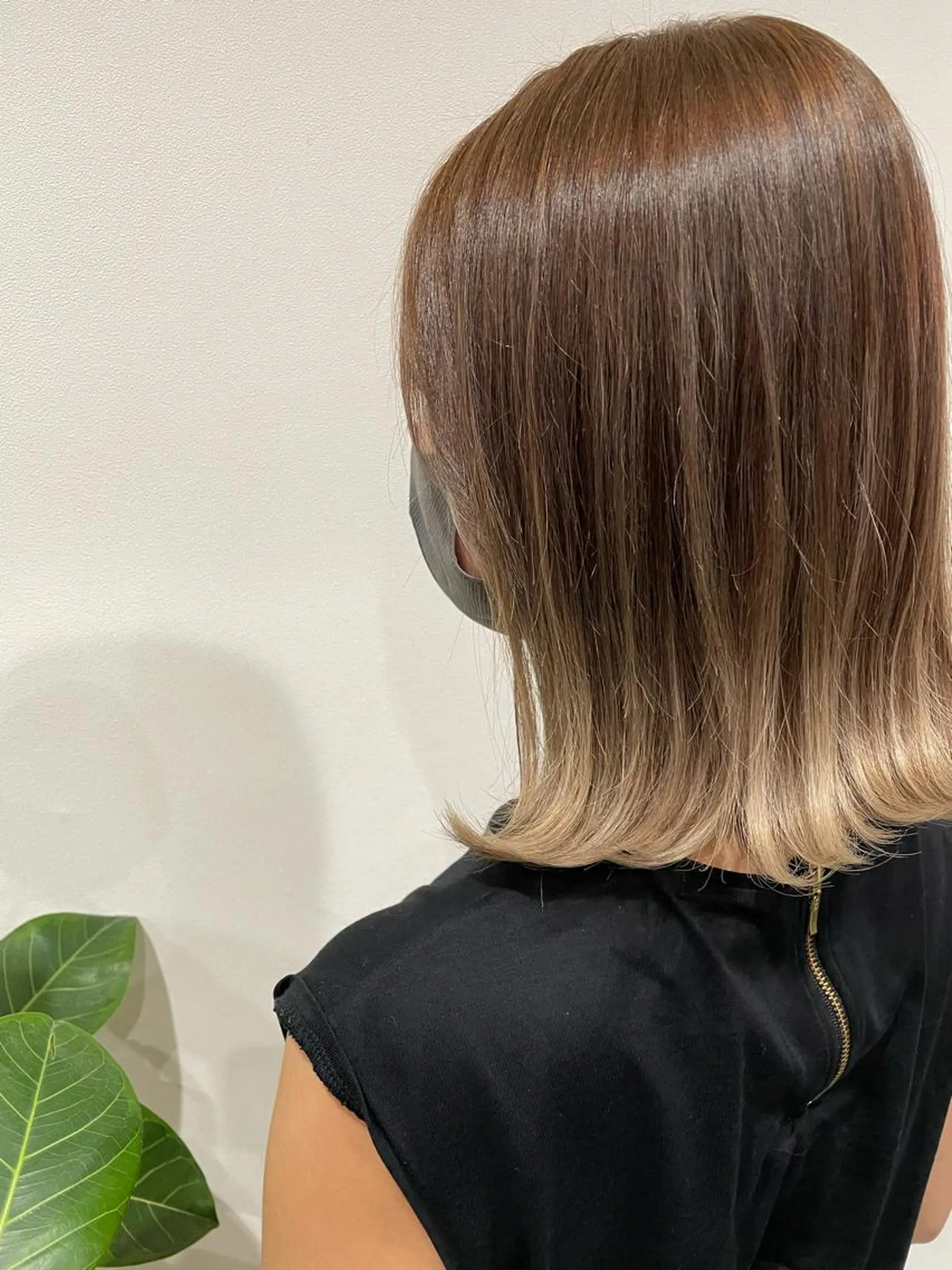 ミディアム カラー \RINA🐾/ ジェルムのヘアスタイル