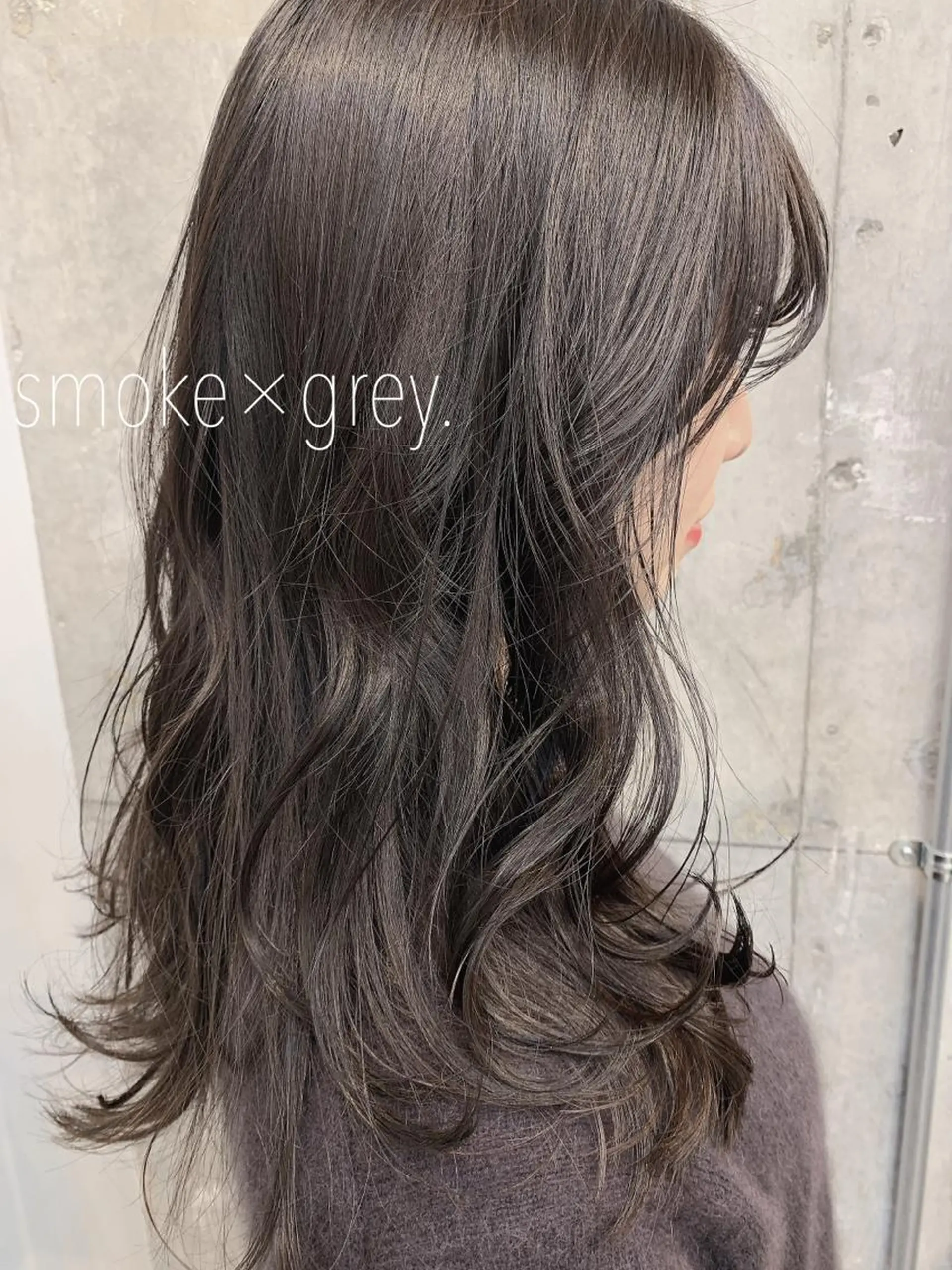 セミロング 江原 綾花のヘアスタイル