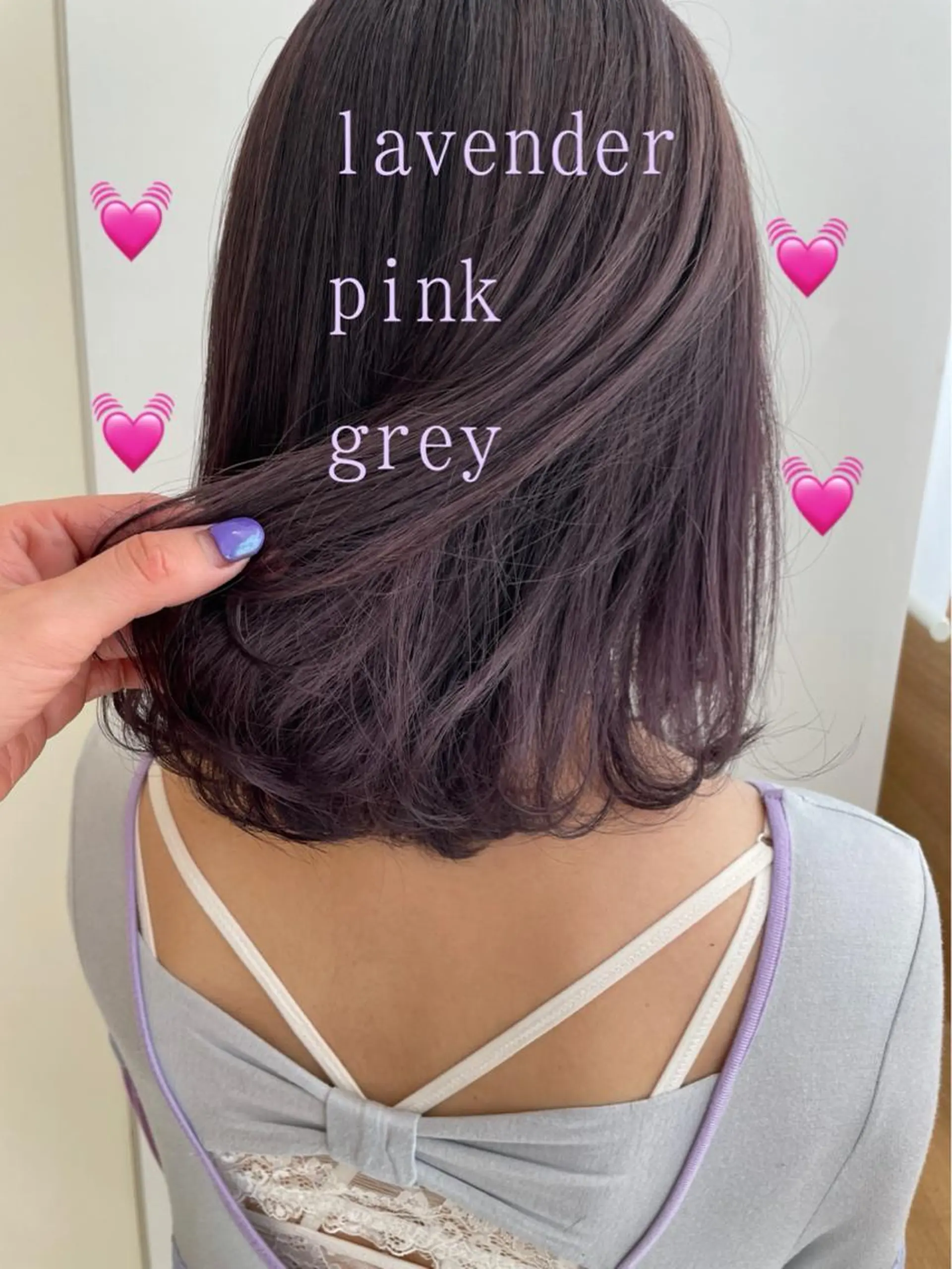 ショート カラー ピンクカラー EMANON新宿東口所属・新宿駅近♡ ♡個室♡三都季🌜のヘアスタイル