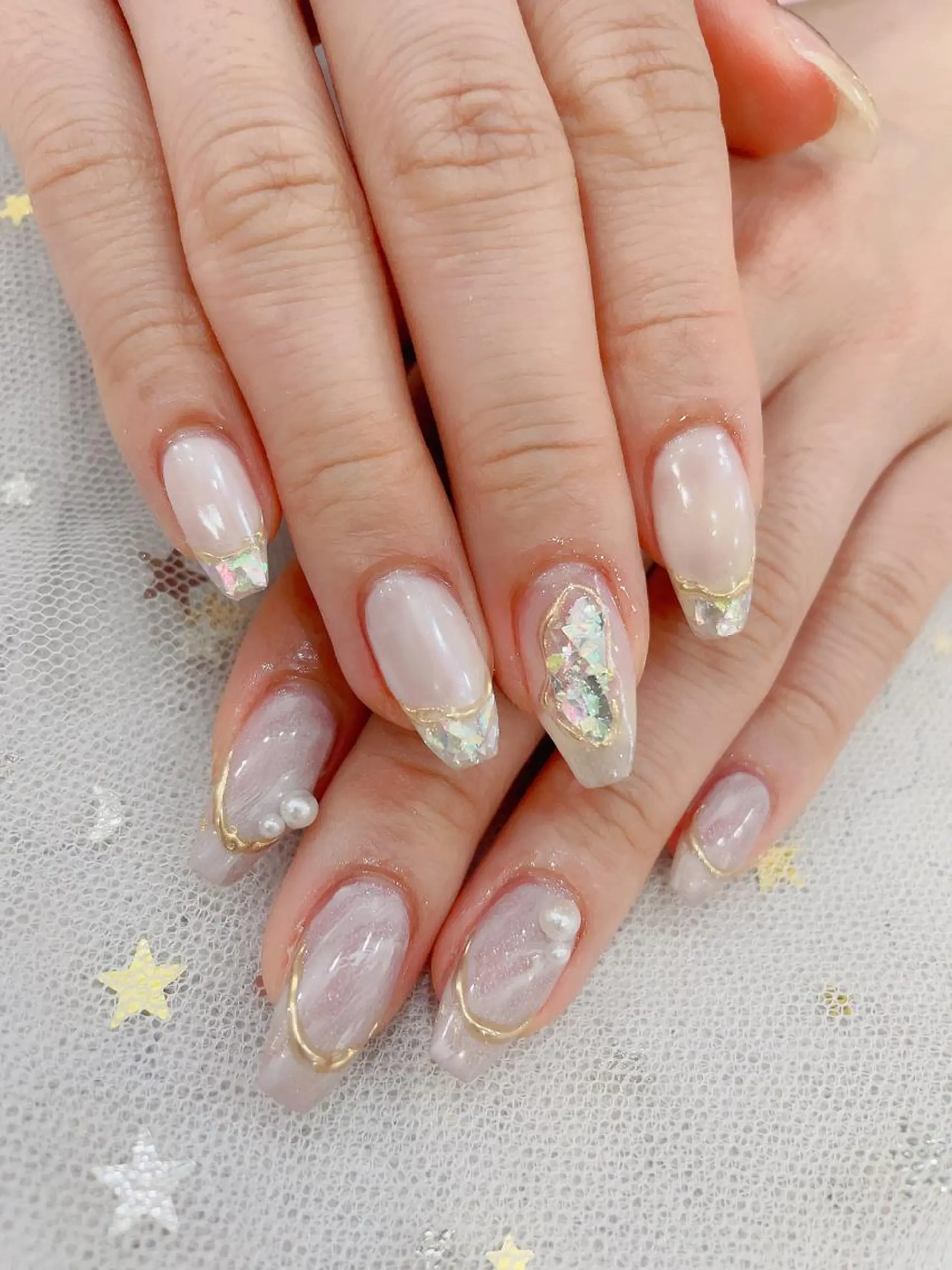 ミディアム ネイル cho nailのネイルデザイン