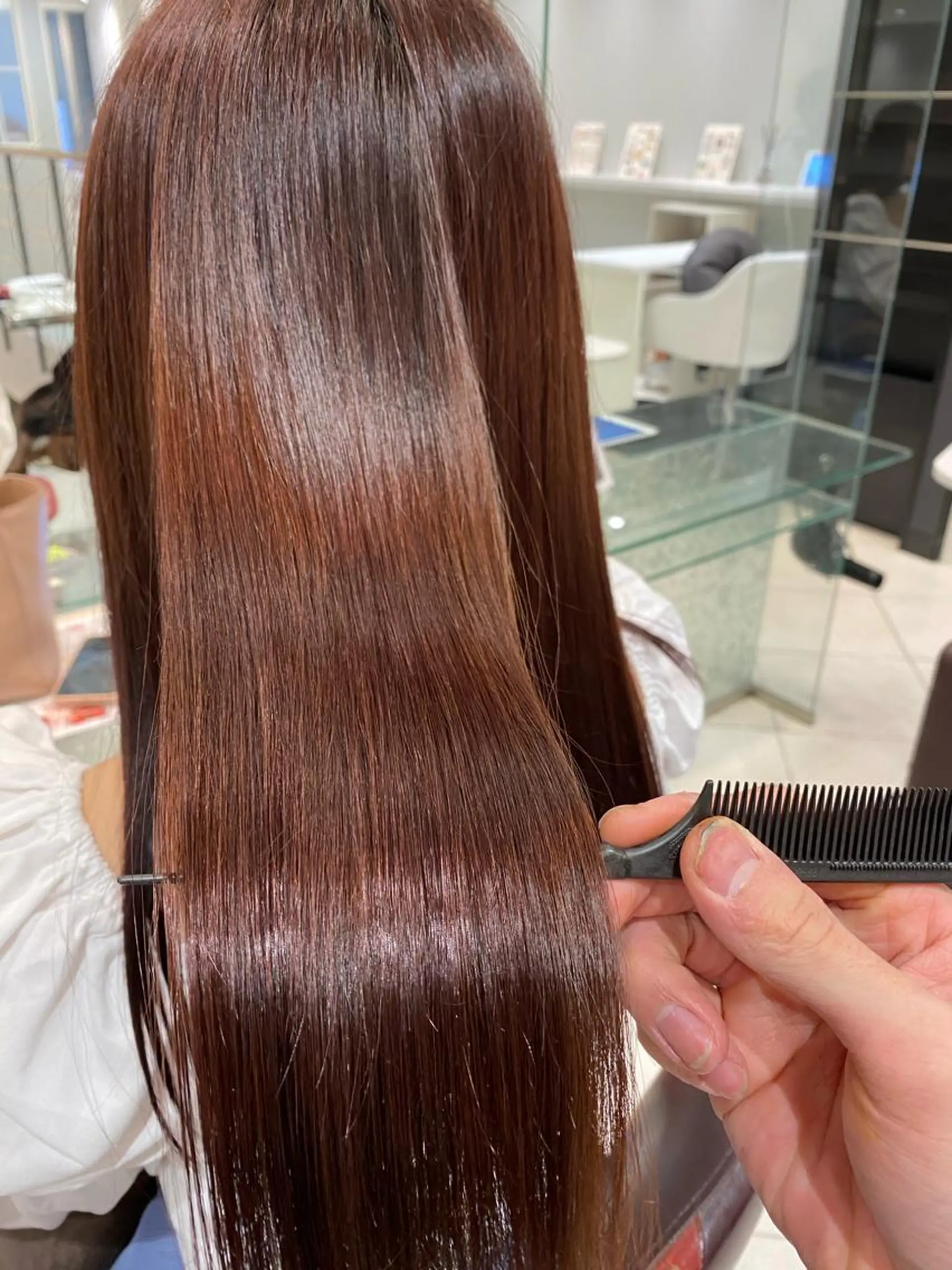 ロング カラー ピンクカラー バイオレットカラー 髪質改善 Kou所属・💜髪質改善美髪💜 星野清光のヘアスタイル