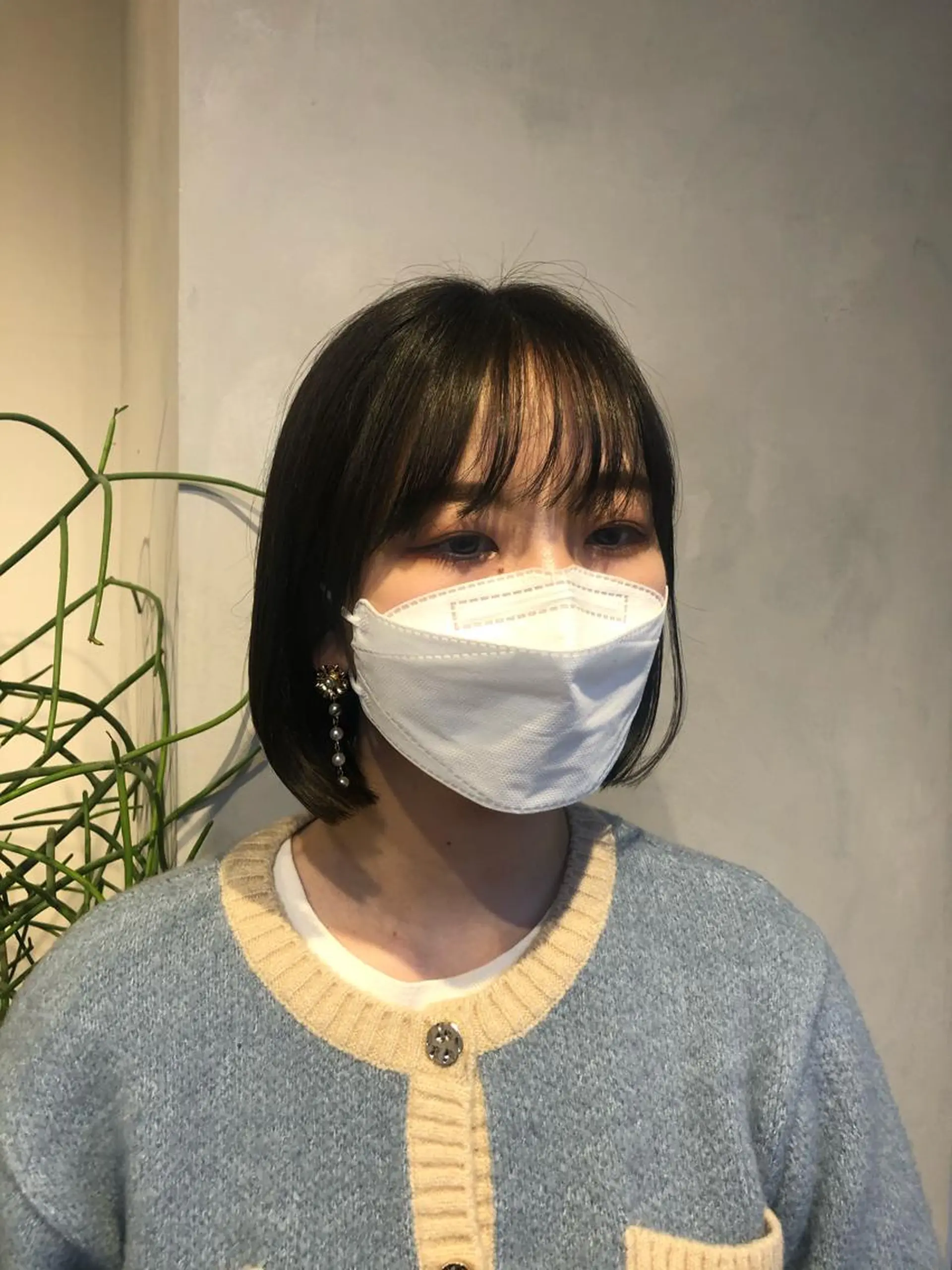 ショート タンバルモリ ❤︎︎韓国ヘア❤︎︎ 𝑺𝒉𝒊𝒉𝒐のヘアスタイル