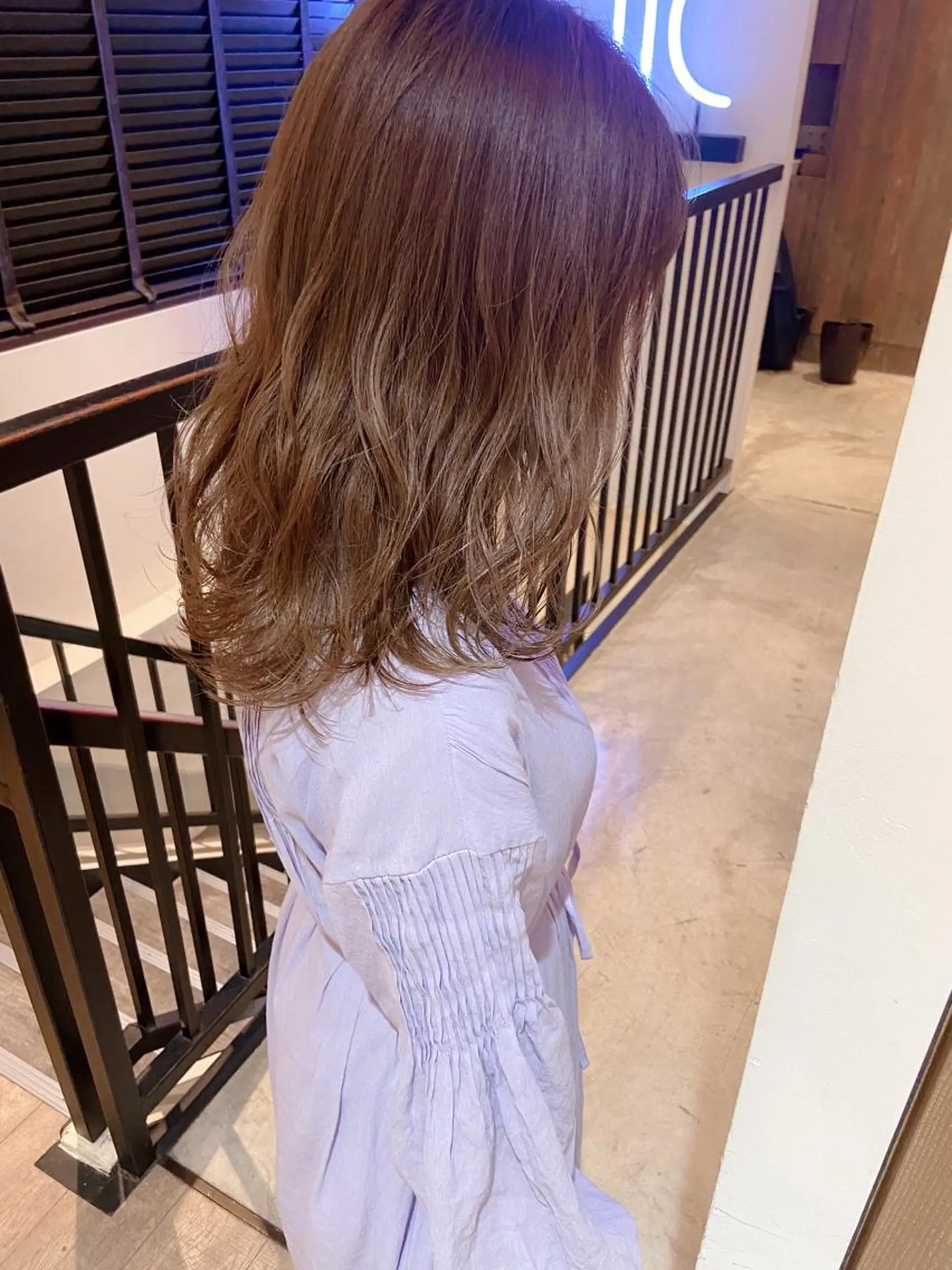 ミディアム カラー GLROW haruhiのヘアスタイル