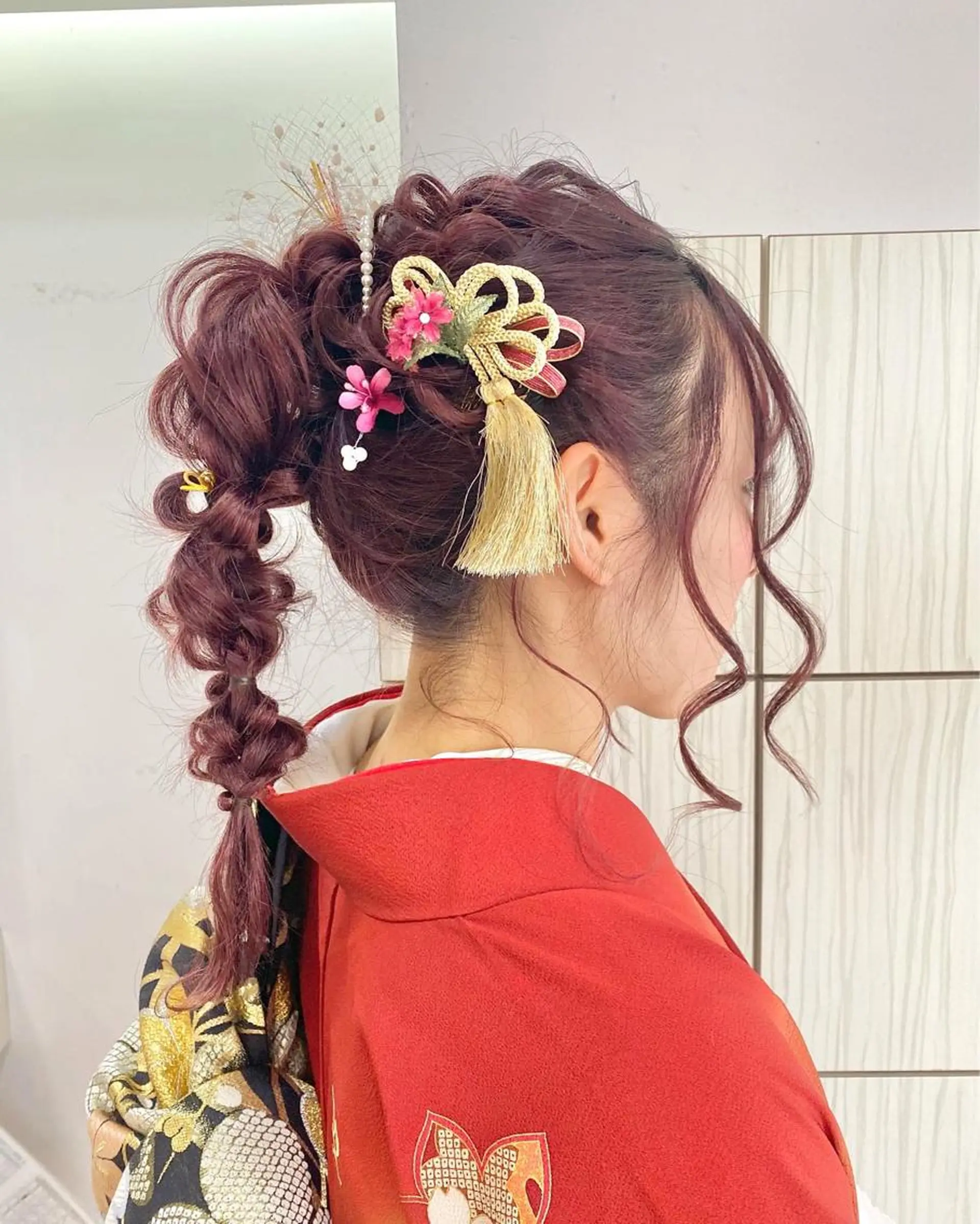 ヘアアレンジ 成人式 卒業式のヘアスタイル ヘアセット 💎髪質改善特化/ 町田莉彩💎のヘアスタイル
