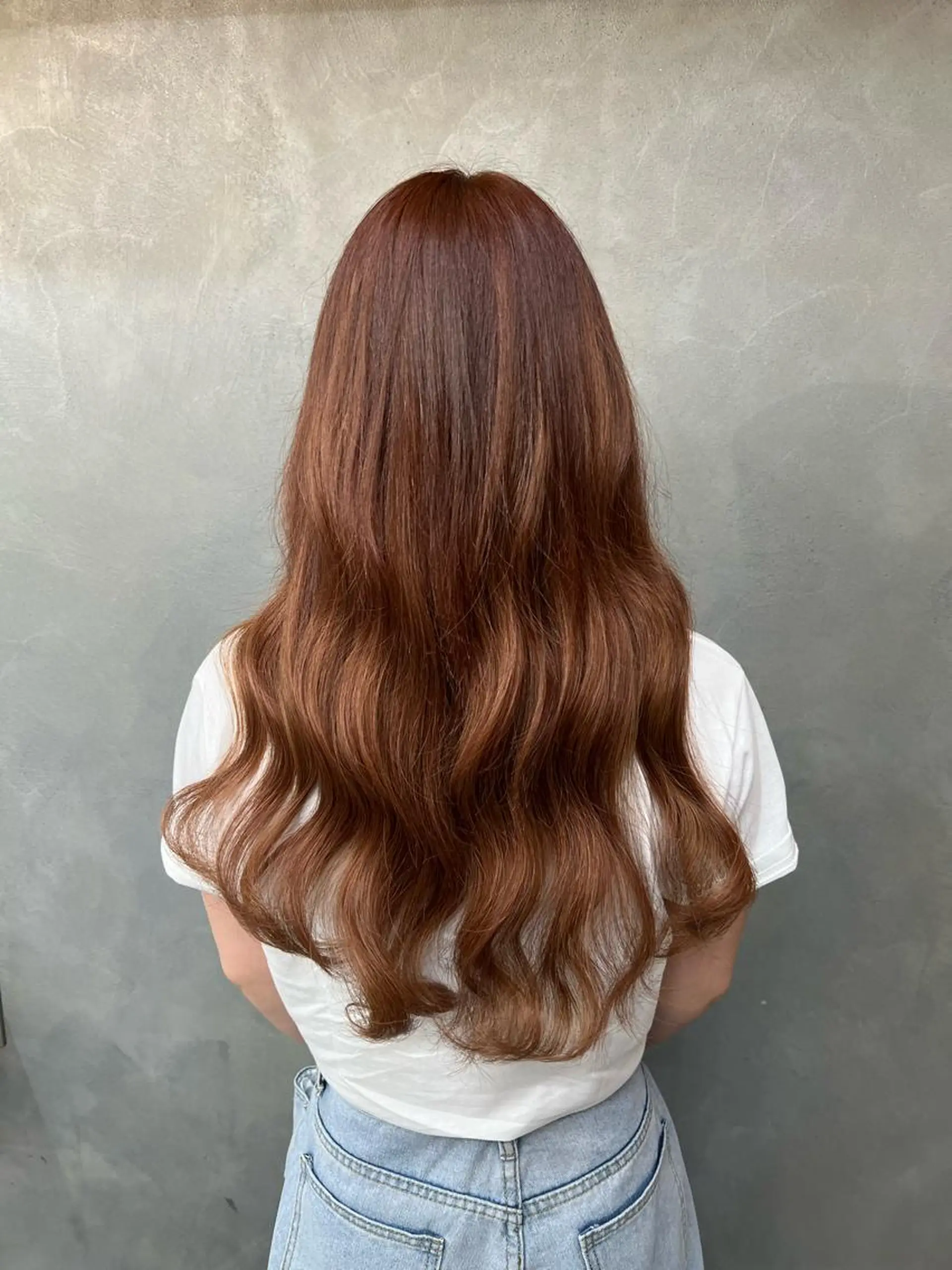 ロング ❤️‍🔥シールエク ＋カラー京❤️‍🔥のヘアスタイル