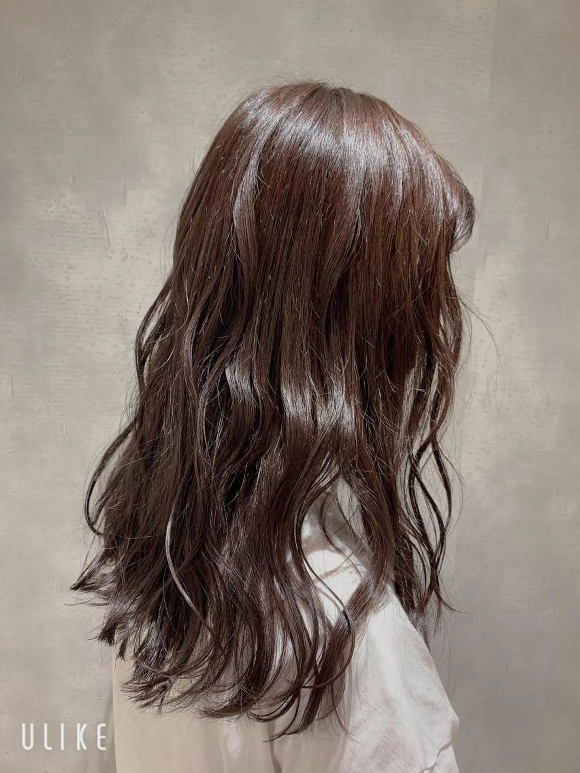 セミロング カラー エンドウ ミノリ🤎 /半個室/レイヤーのヘアスタイル