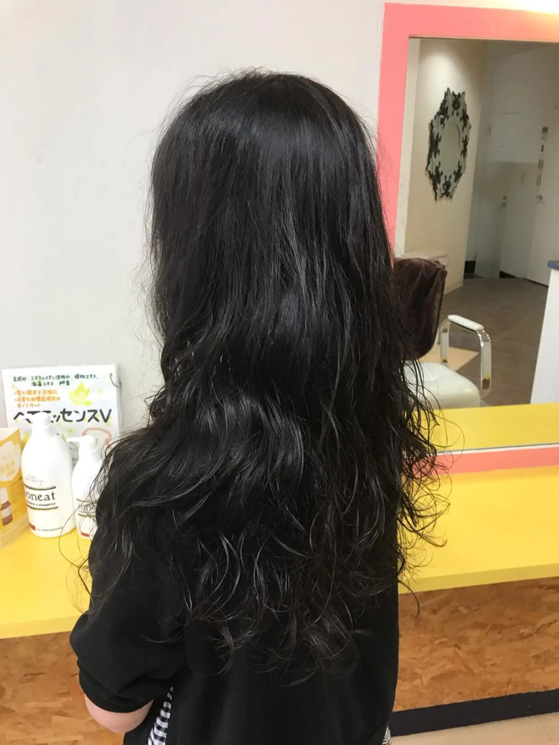 ロング パーマ ロング エアウェーブ 横田 尚登のヘアスタイル