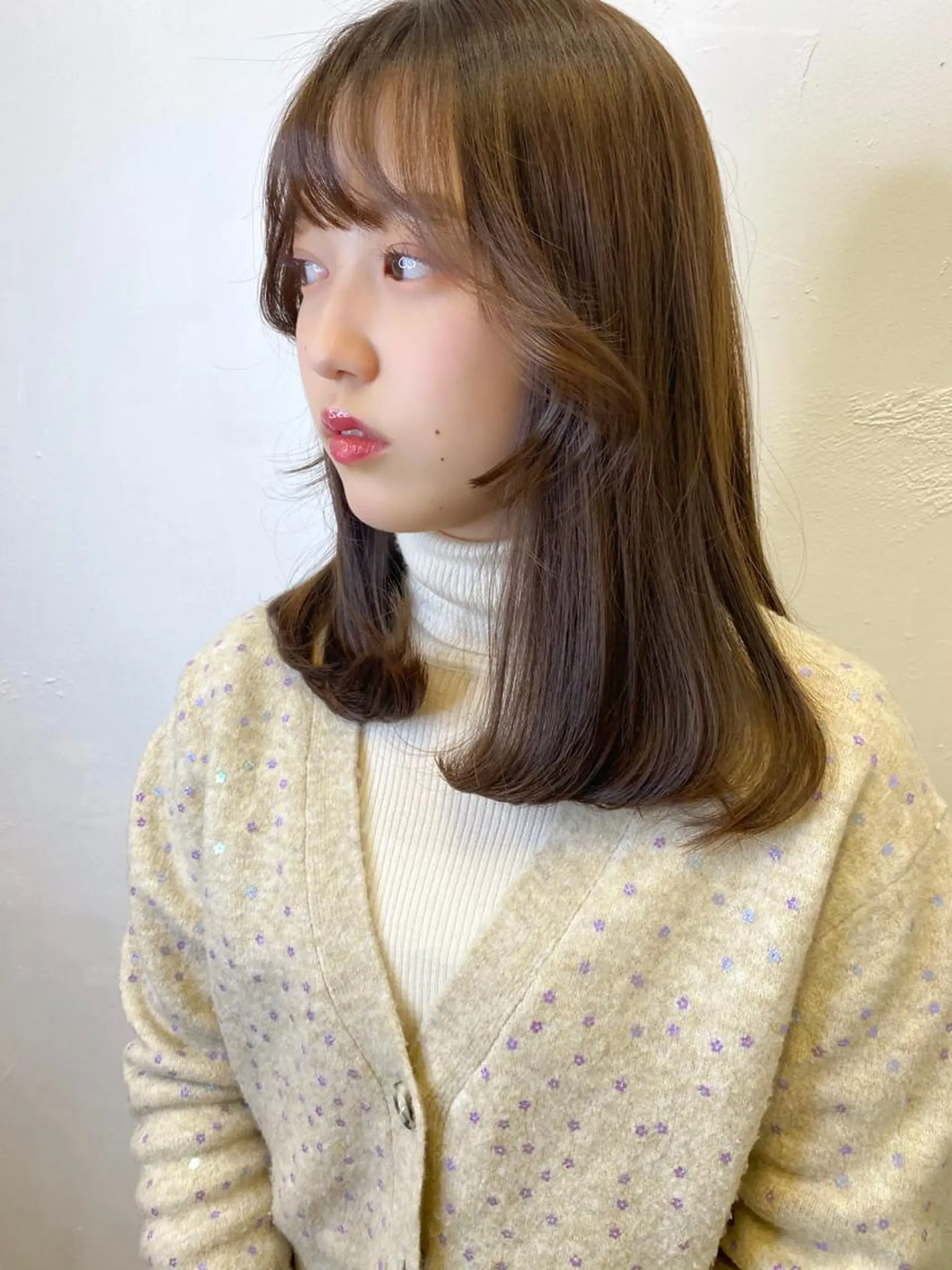 セミロング カラー 🥣 hashi 🛋️のヘアスタイル