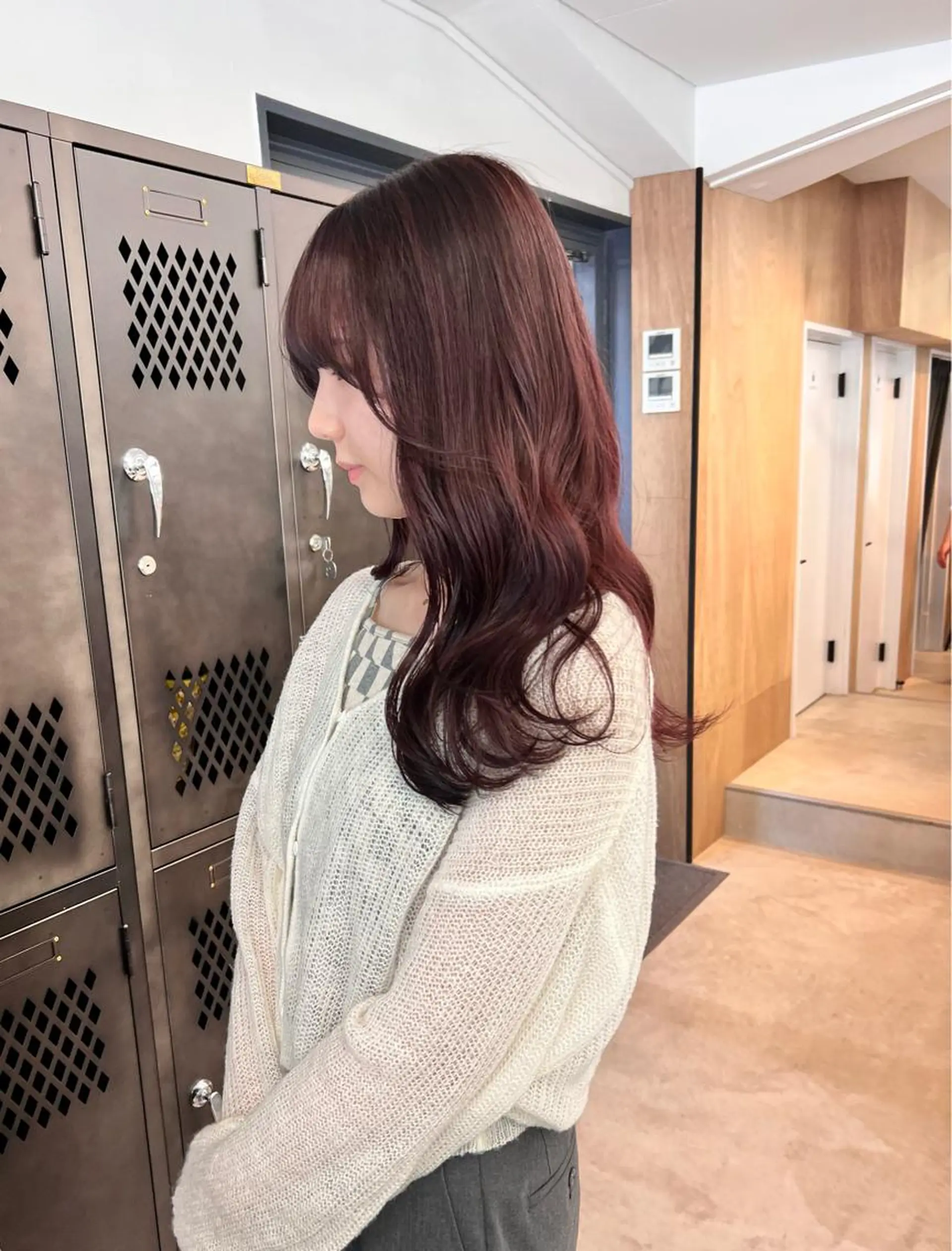 セミロング カラー カット ヘアカラー トリートメント 樫原裕二 /柔らかいカラーのヘアスタイル