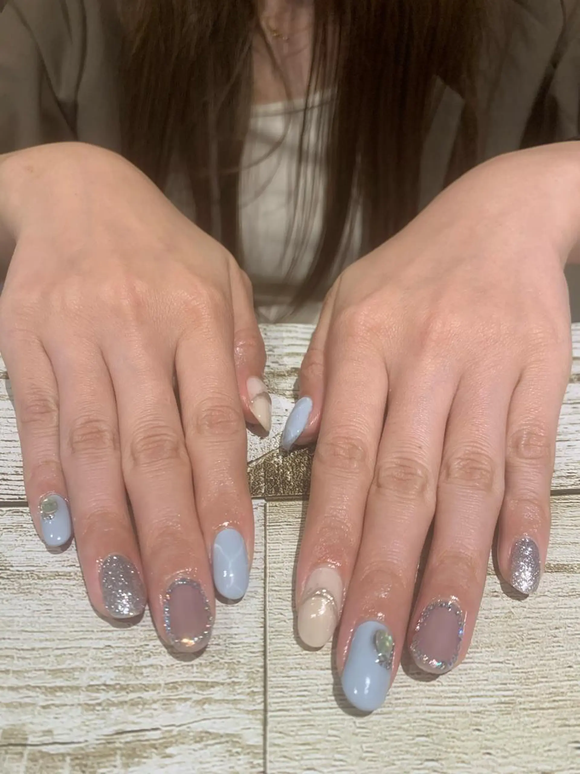 ネイル 持ち込み l my me mine所属・Imyme mine Rioのネイルデザイン