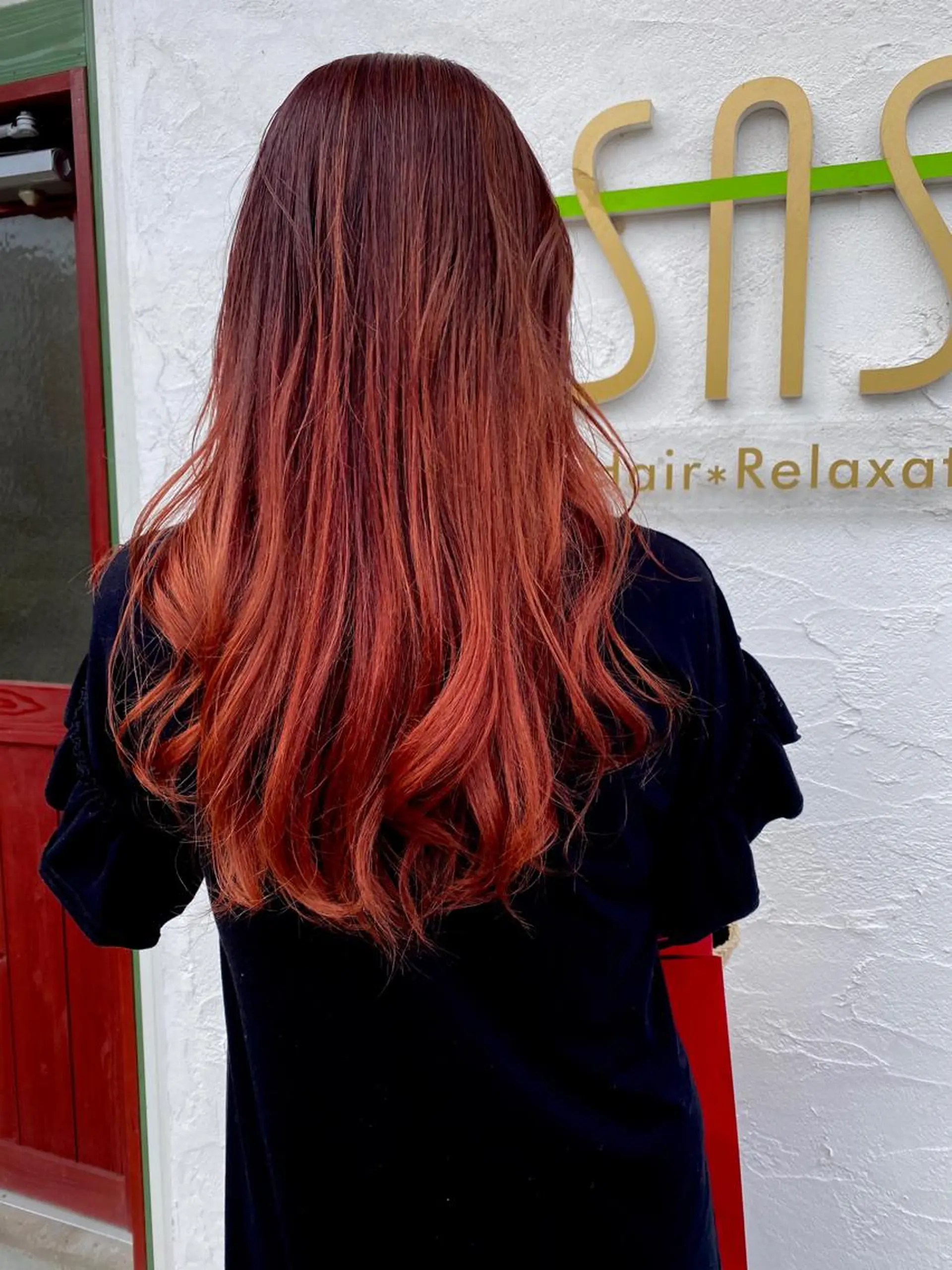 ロング カラー ブリーチ トリートメント ヘアカラー Warmcolors 🎀Reonaのヘアスタイル