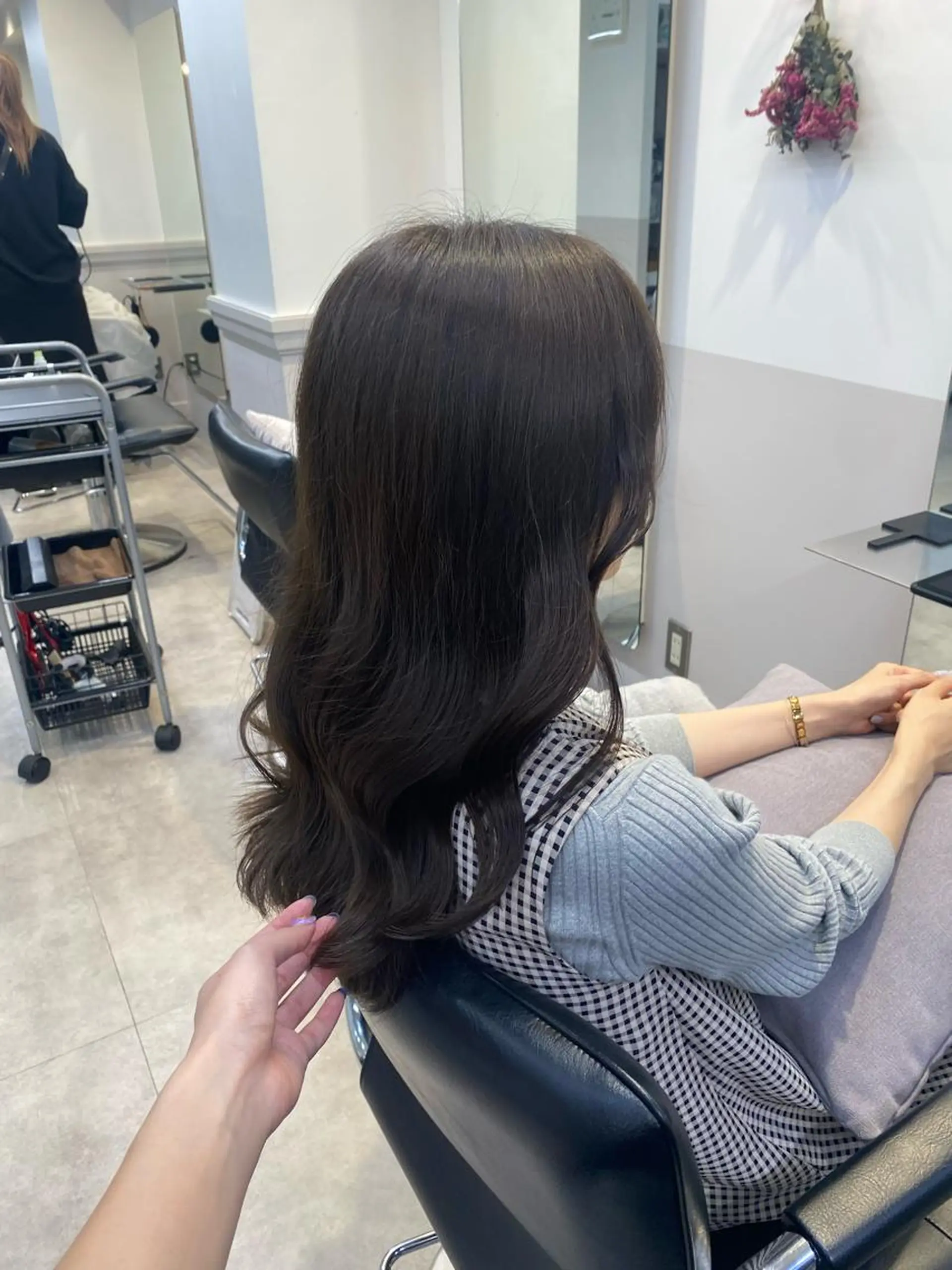 ロング カラー sara/ショート カット【東日本橋】のヘアスタイル