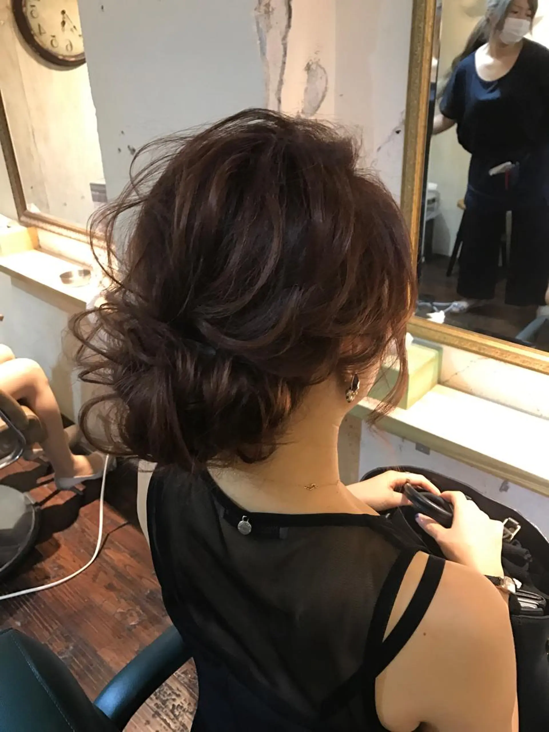 ミディアム ヘアアレンジ 【カメレオン】 上村 祥子のヘアスタイル
