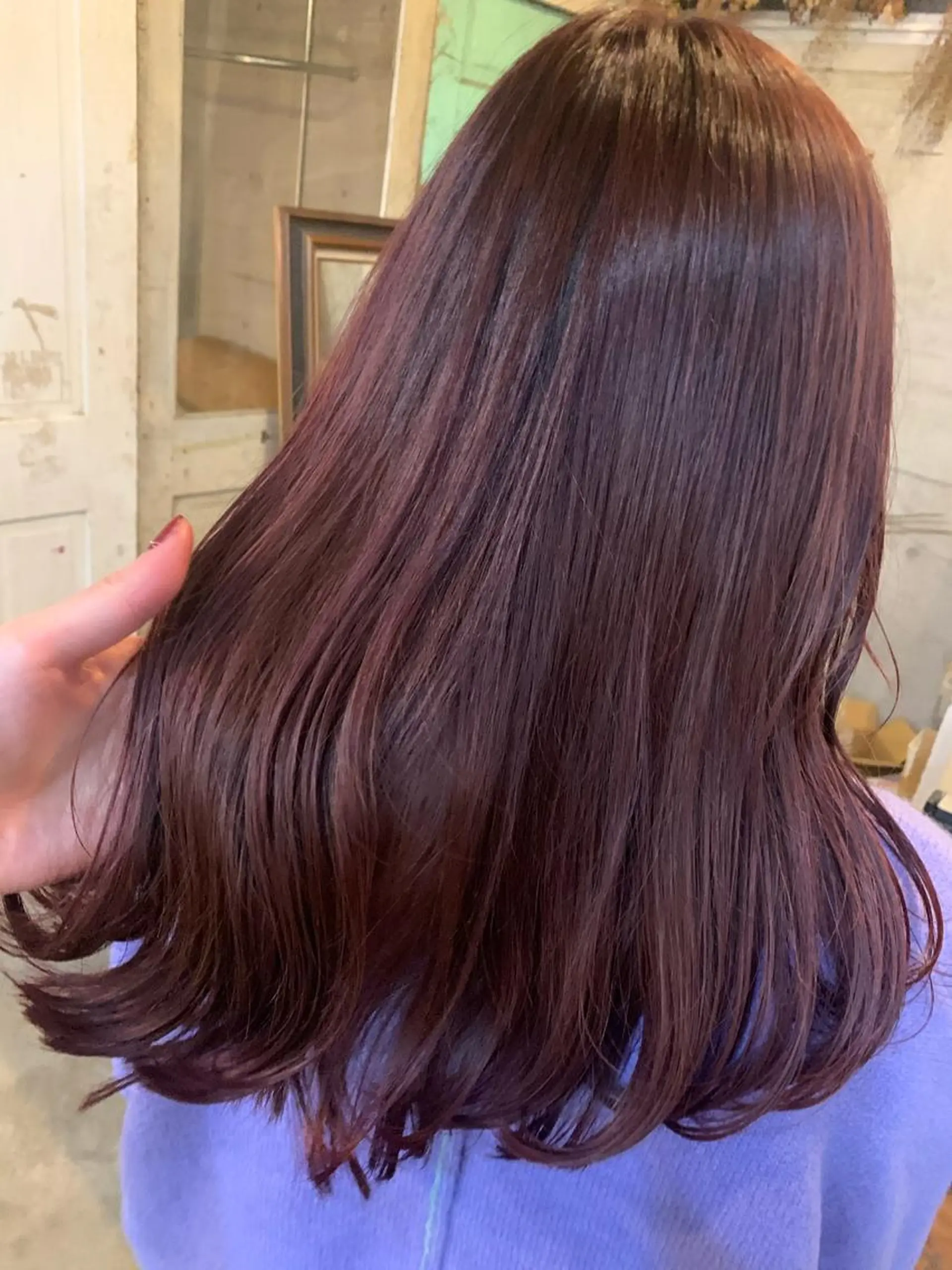 セミロング カラー kimika🥑 メンズ/髪質改善のヘアスタイル