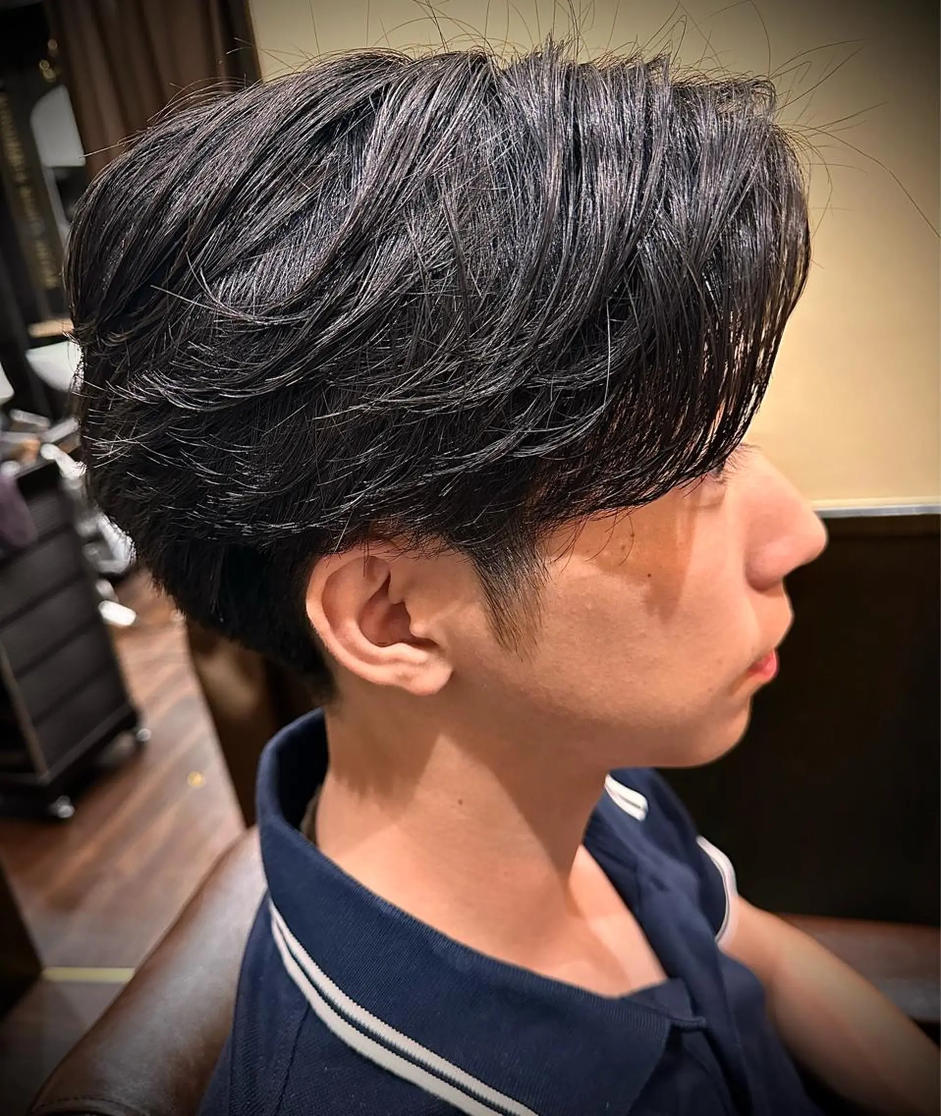 パーマ ニュアンスパーマ ヒロ銀座/大槻 湧也のヘアスタイル