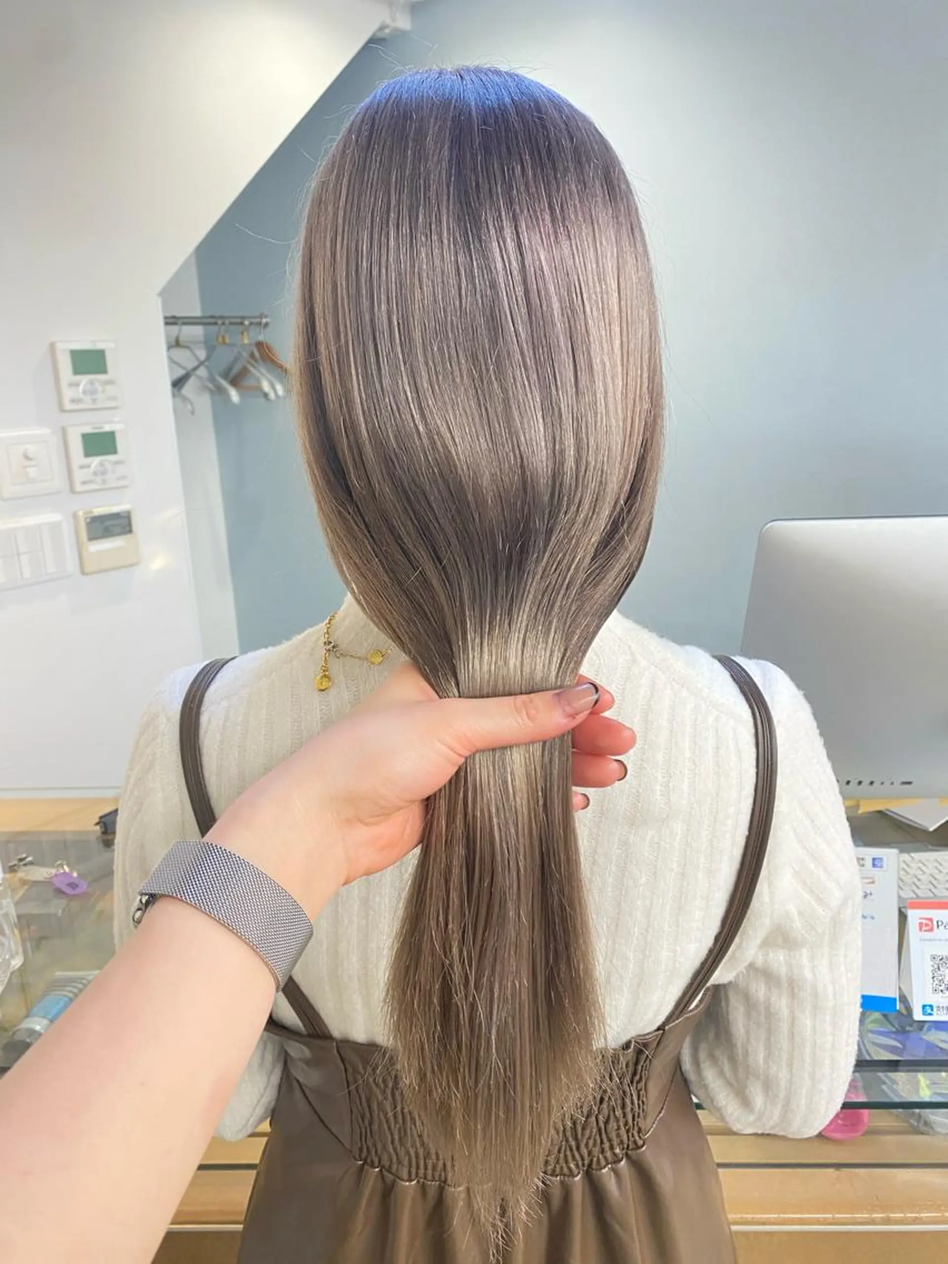 ロング tomoe 艶カラー💗🪽のヘアスタイル