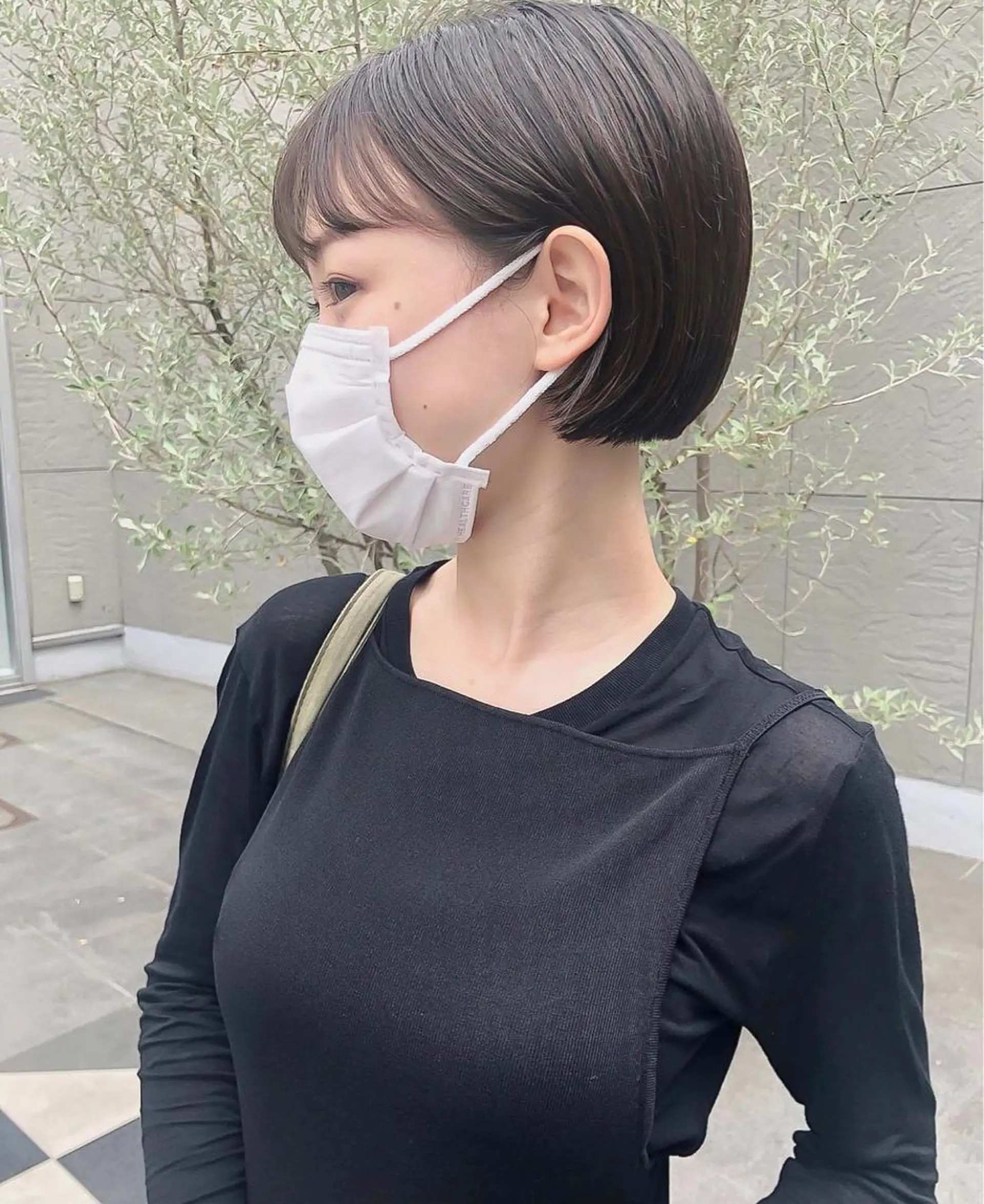 ショート カラー カット トリートメント ボブ/プツボブ tsumuguのヘアスタイル