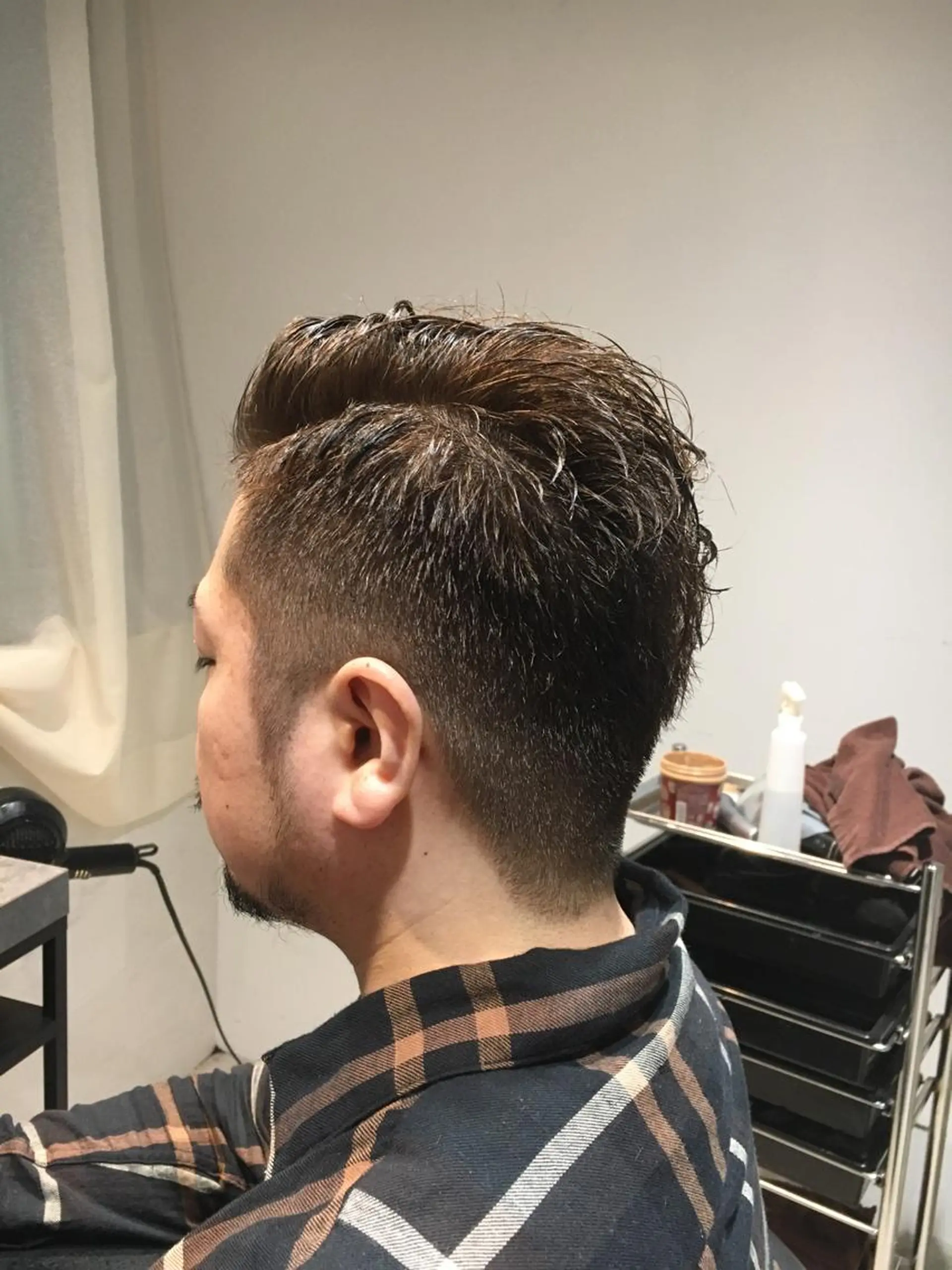 ショート カラー メンズ 刈り上げ イルミナカラー カット ヘアカラー トリートメント 髪質改善ULTOWA ✨松井　美幸のヘアスタイル