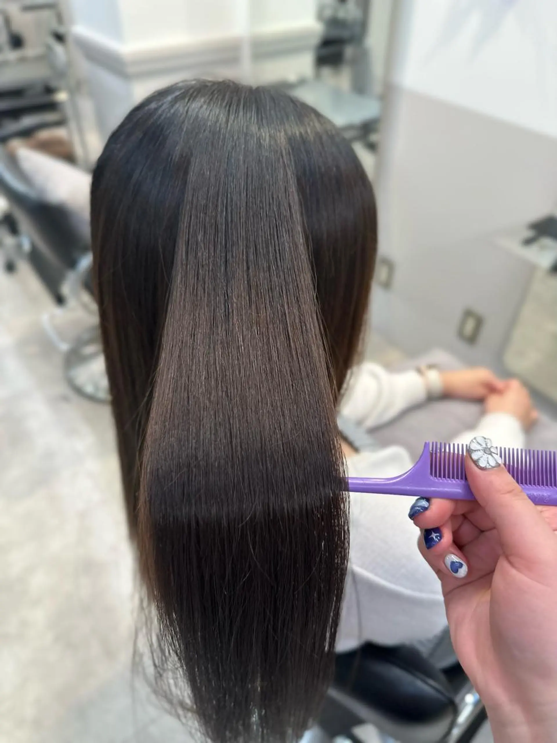 ロング あいこ/レイヤー カット🌷銀座のヘアスタイル