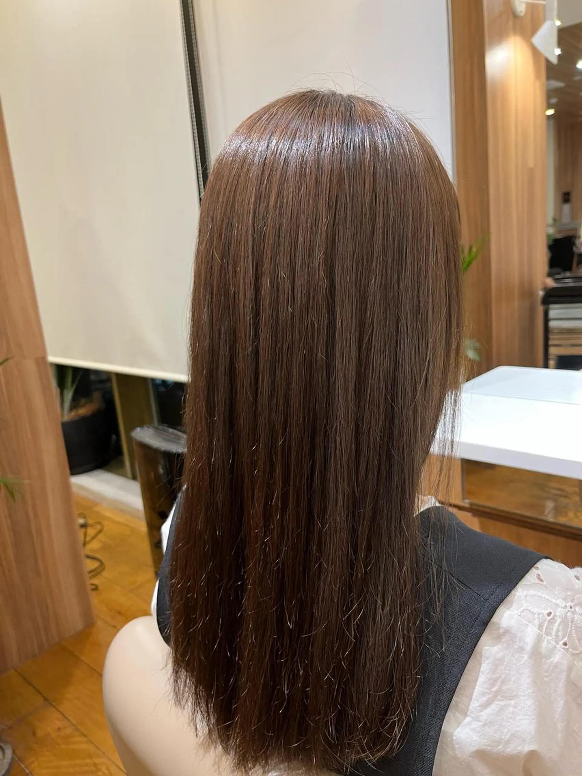 セミロング パーマ 門崎未依/レイヤー/ メンズカット🪿のヘアスタイル